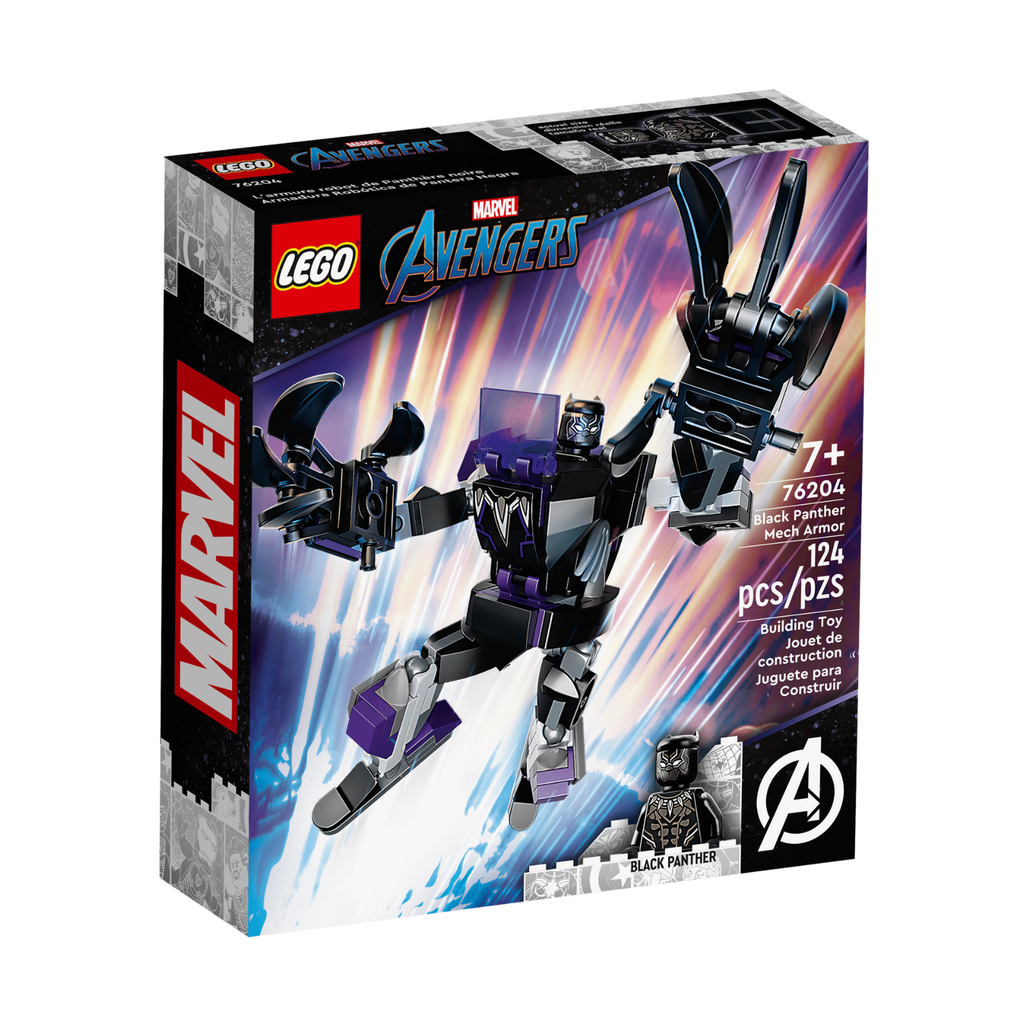 LEGO Marvel Super Heroes Black Panther Mech Armor 76204