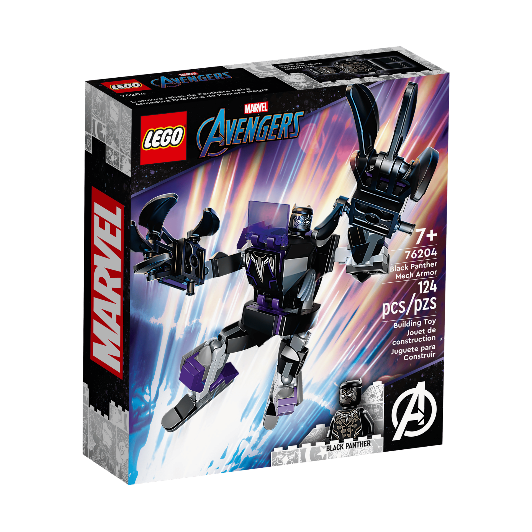 LEGO Marvel Super Heroes Black Panther Mech Armor 76204