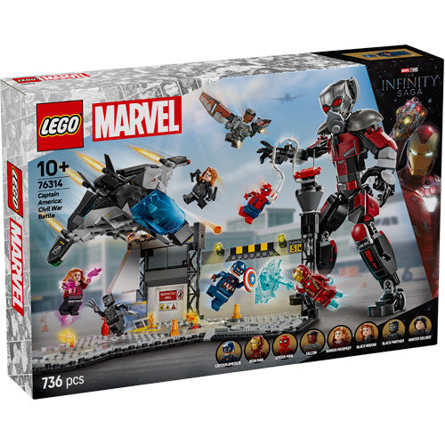 LEGO Marvel Super Heroes Captain America: Civil War Battle 76314