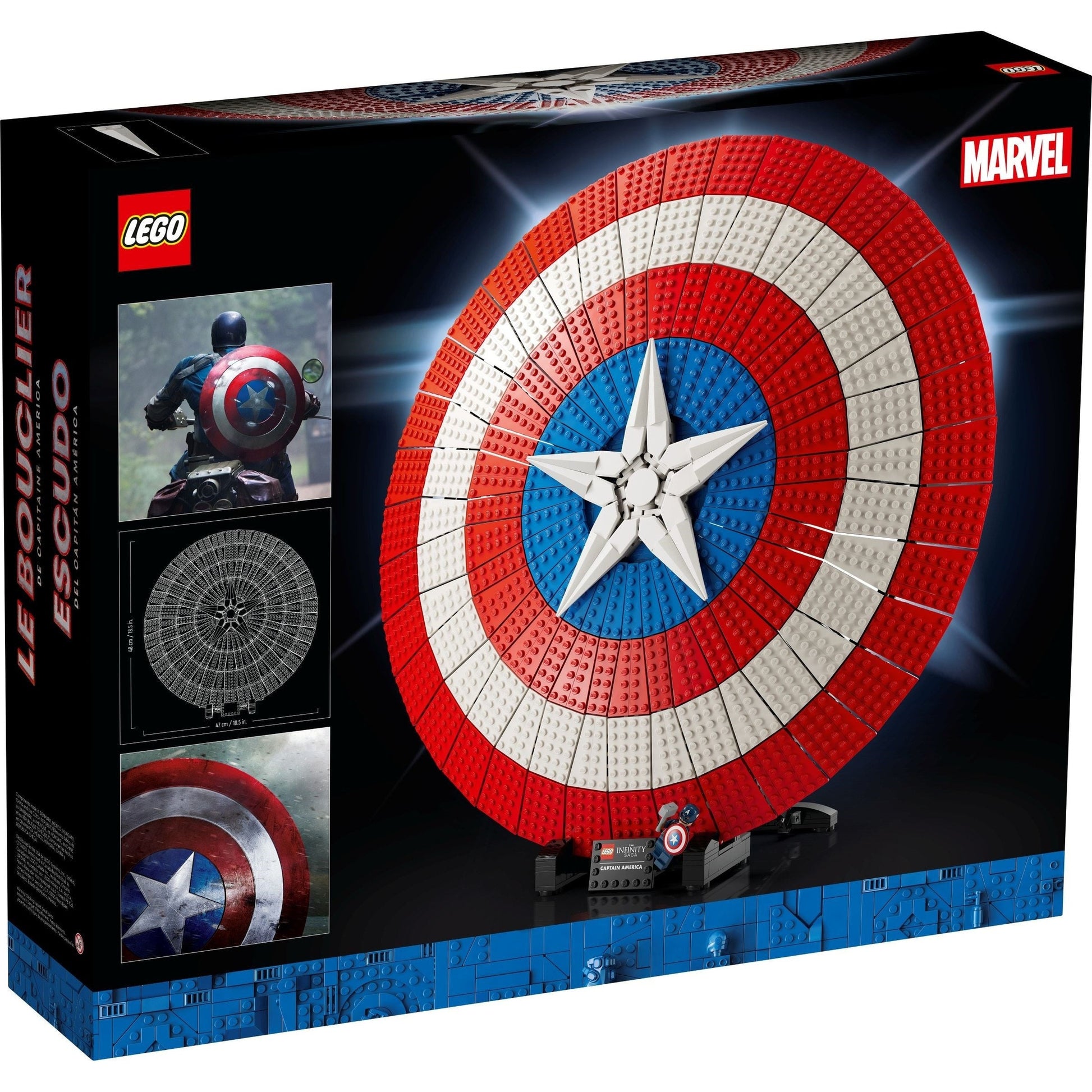 LEGO Marvel Super Heroes Captain America's Shield 76262