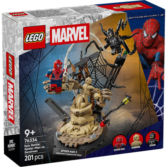 LEGO Marvel Super Heroes Epic Battle: Spider-Man vs. Sandman 76334