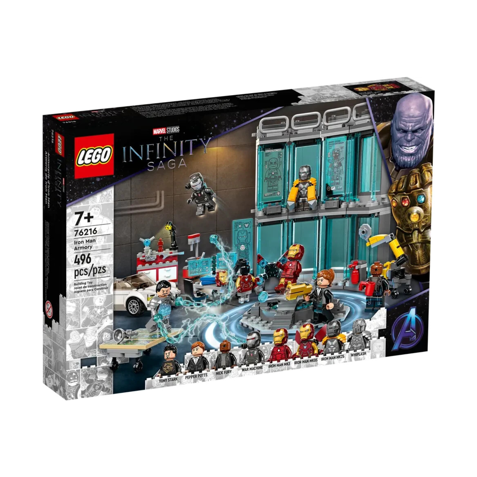 LEGO Marvel Super Heroes Iron Man Armory 76216
