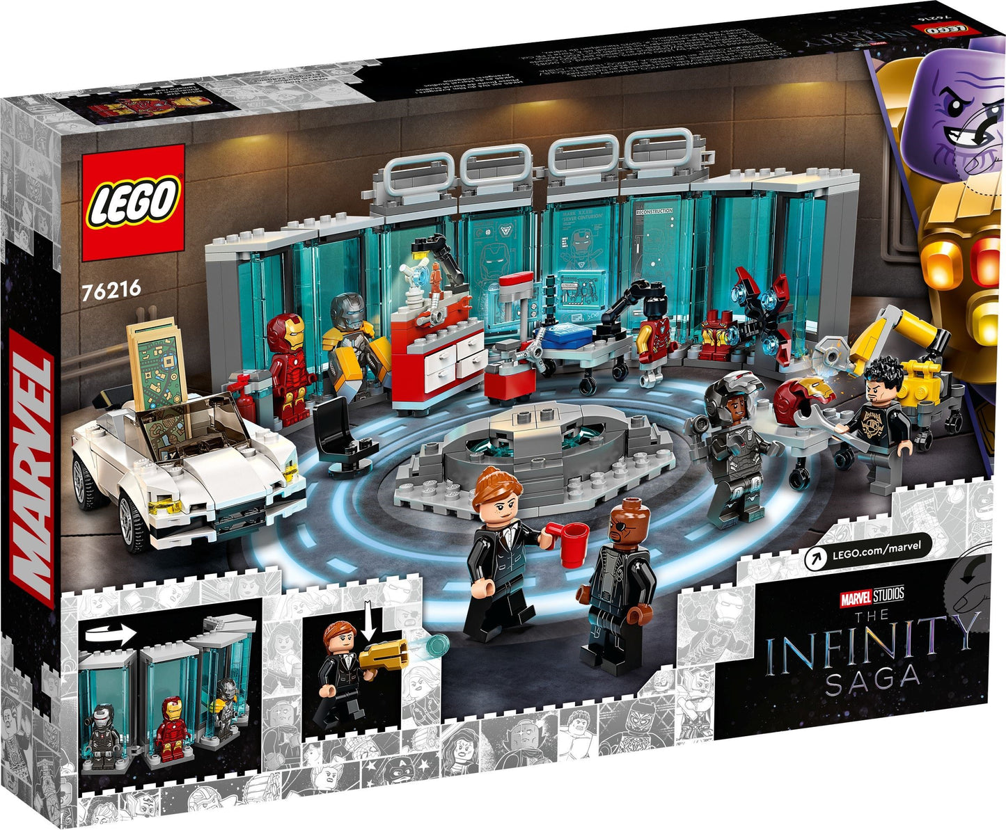 LEGO Marvel Super Heroes Iron Man Armory 76216