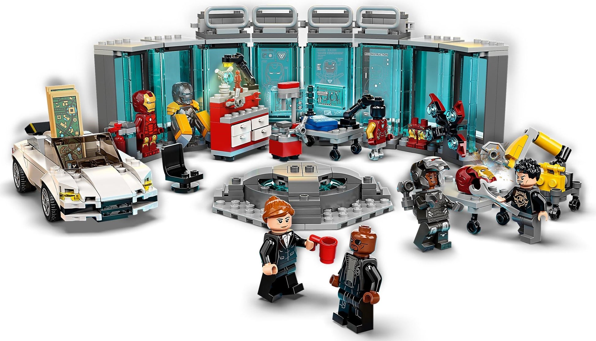LEGO Marvel Super Heroes Iron Man Armory 76216