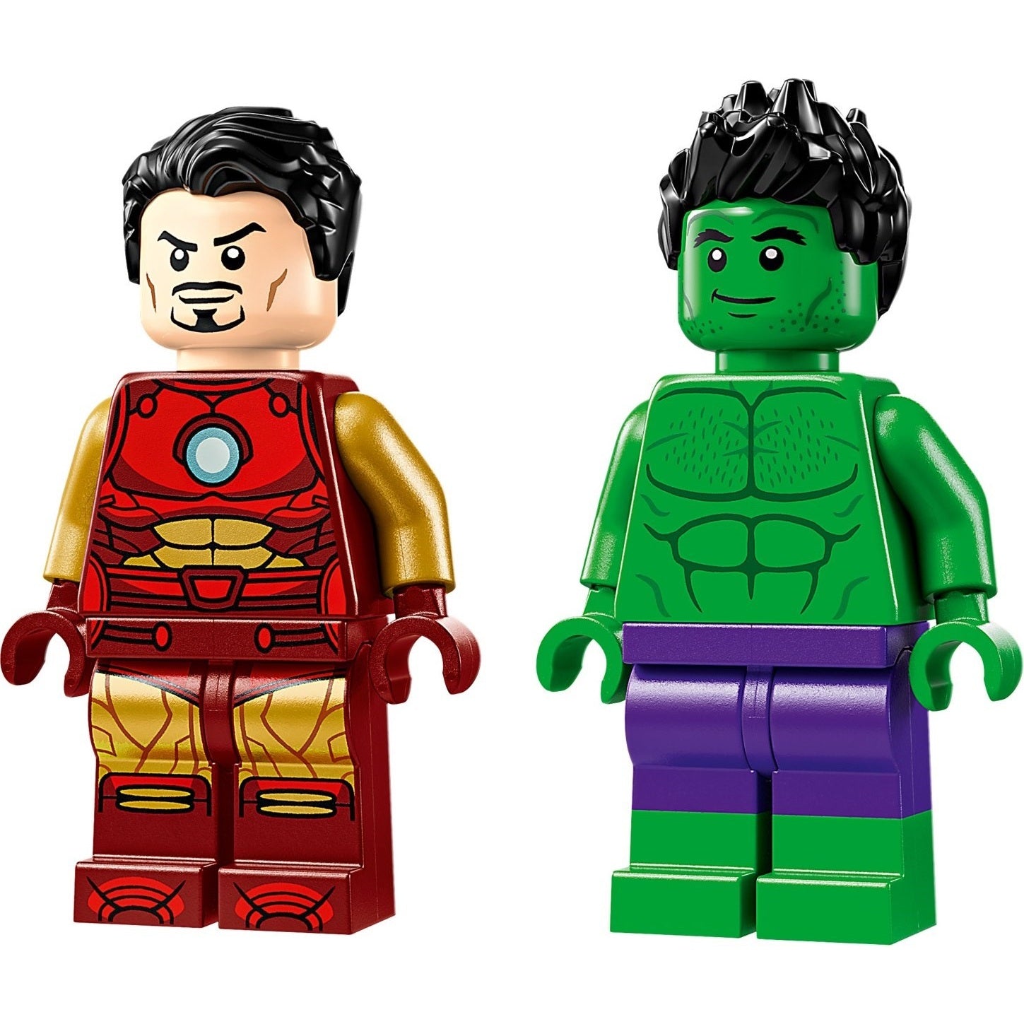 LEGO Marvel Super Heroes Iron Man with Bike and The Hulk 76287