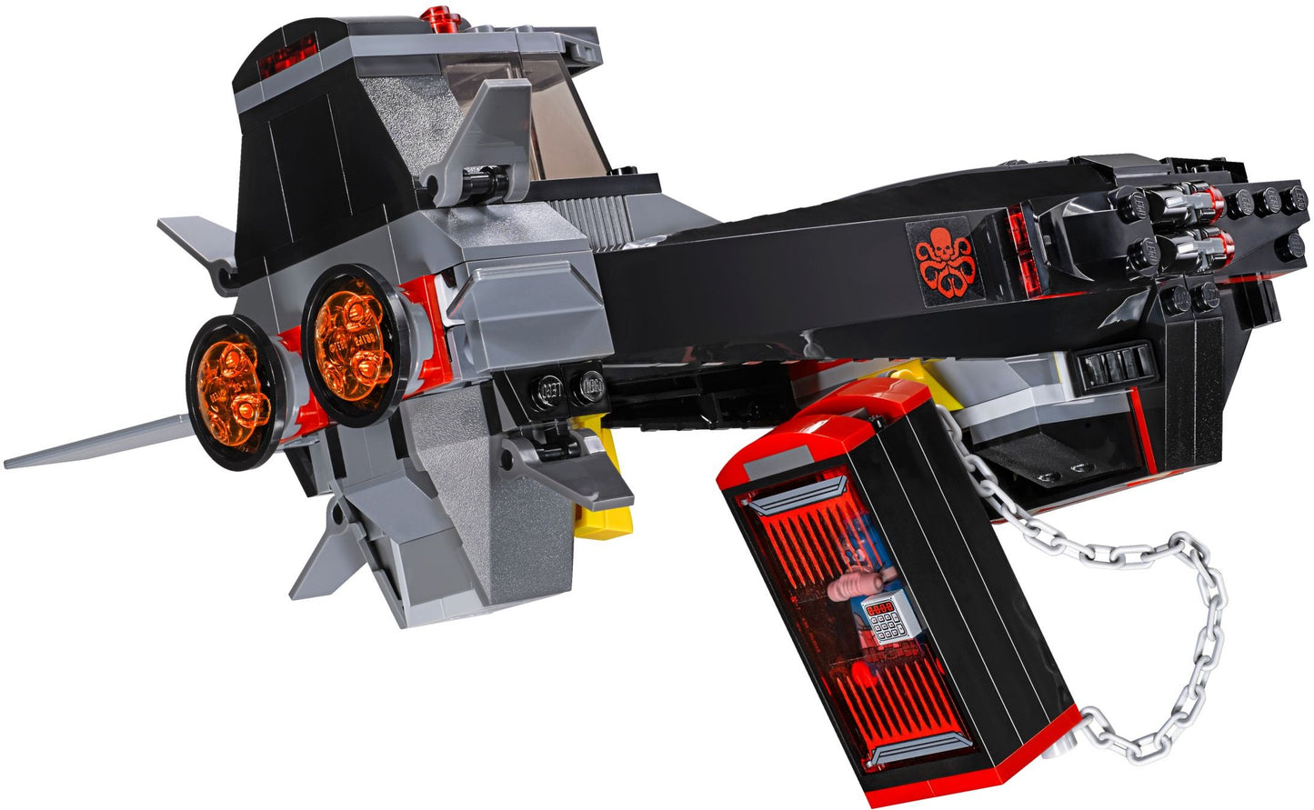 LEGO Marvel Super Heroes Iron Skull Sub Attack 76048