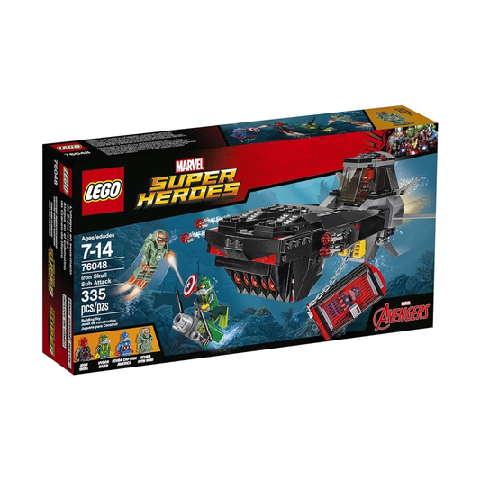 LEGO Marvel Super Heroes Iron Skull Sub Attack 76048