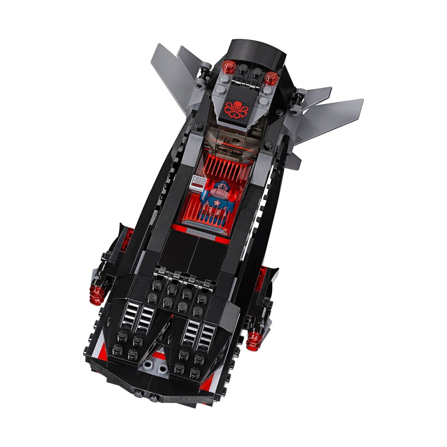 LEGO Marvel Super Heroes Iron Skull Sub Attack 76048