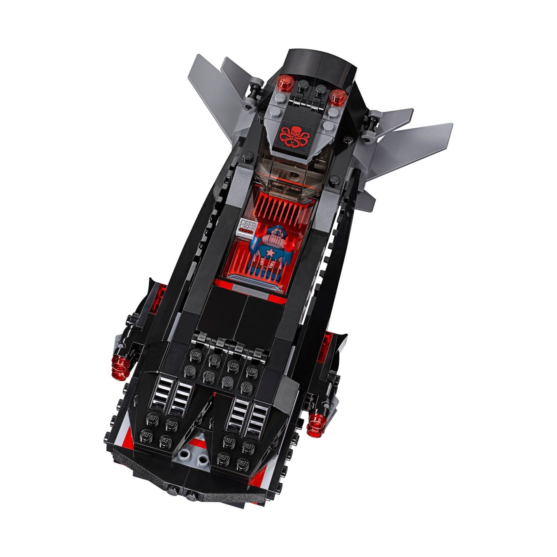 LEGO Marvel Super Heroes Iron Skull Sub Attack 76048