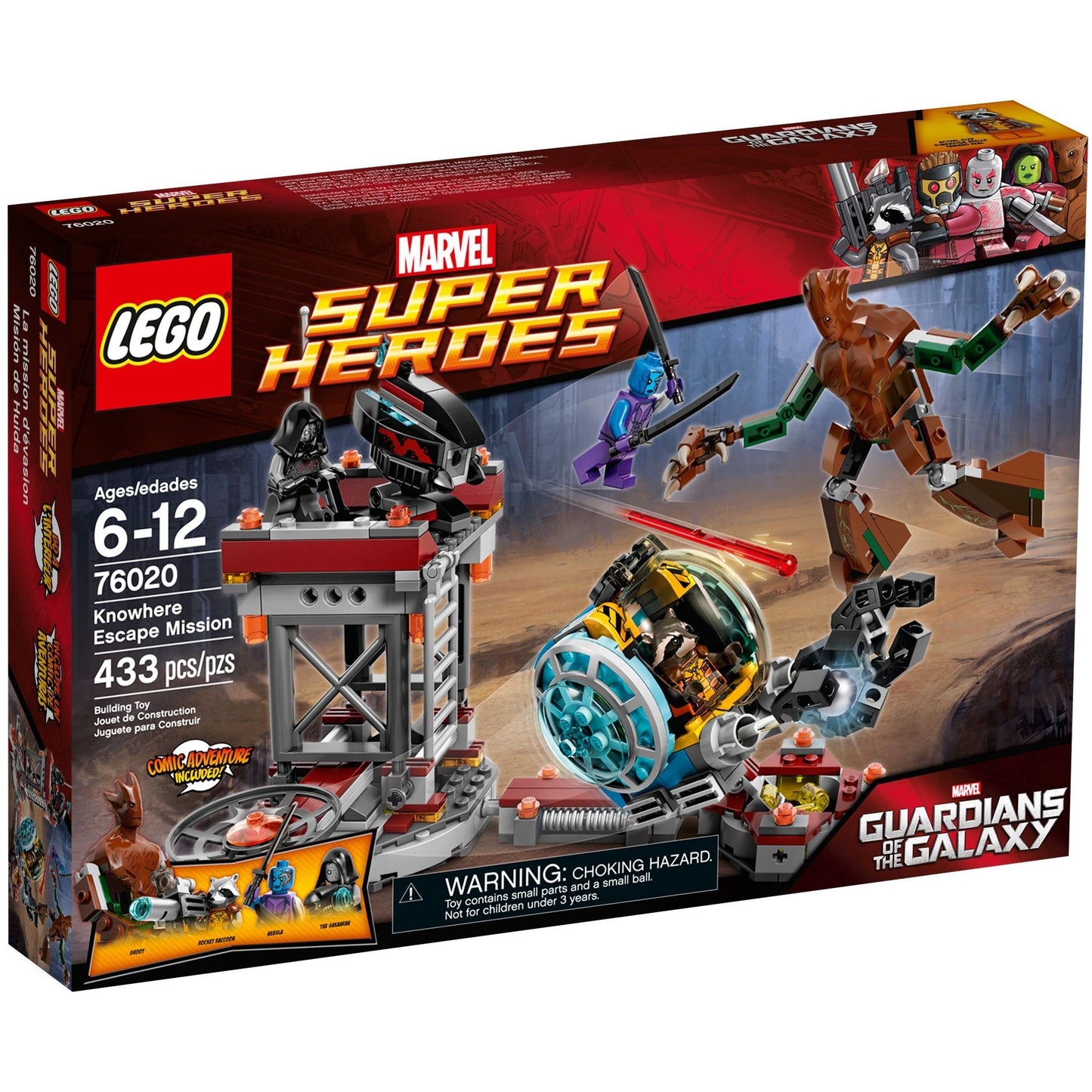 LEGO Marvel Super Heroes Knowhere Escape Mission 76020