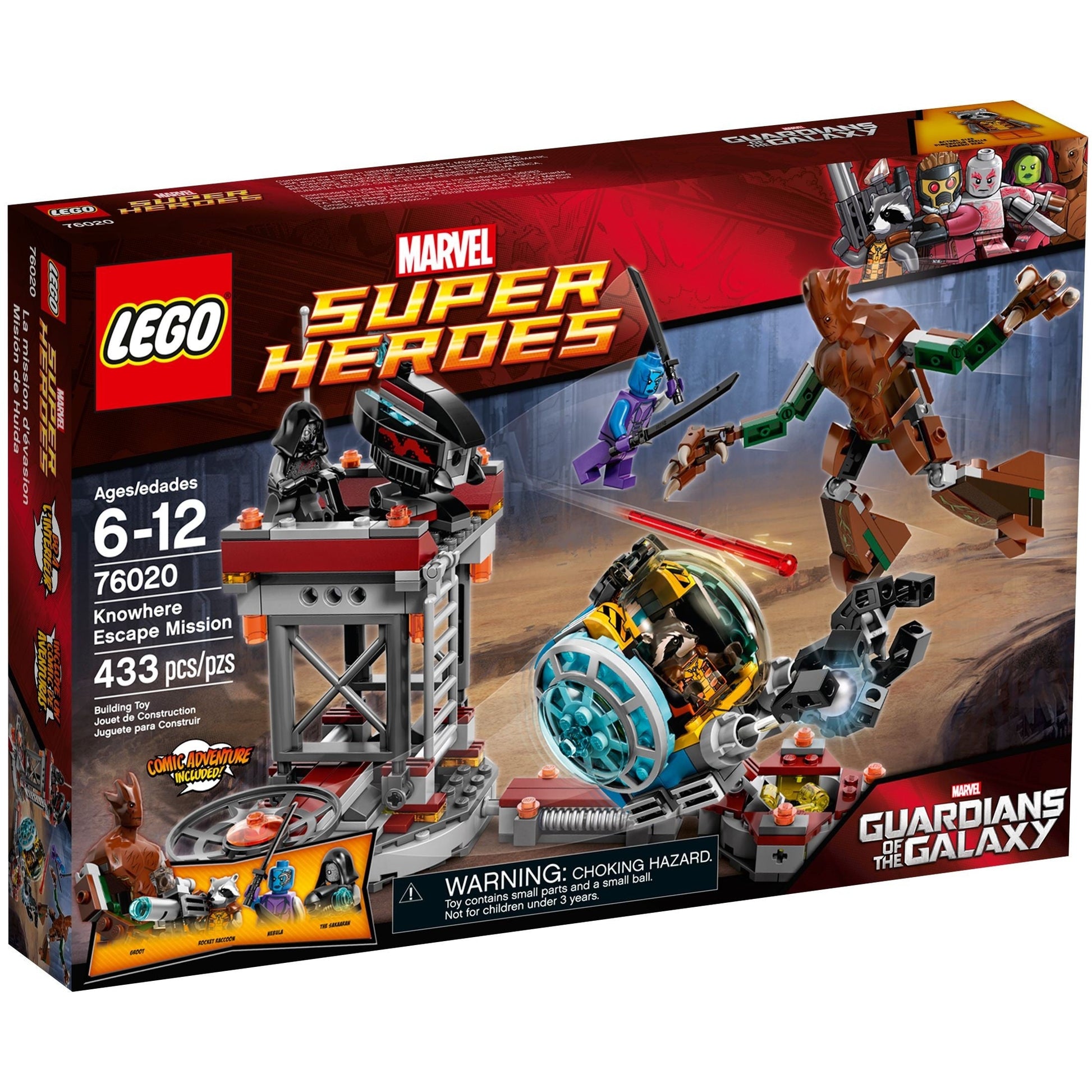 LEGO Marvel Super Heroes Knowhere Escape Mission 76020