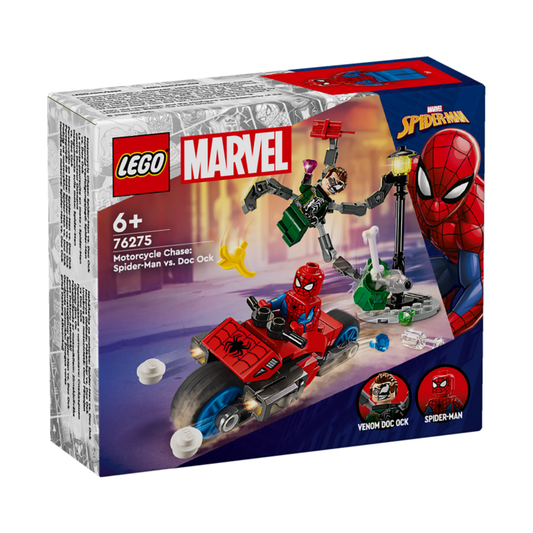 LEGO Marvel Super Heroes Motorcycle Chase: Spider-Man vs. Doc Ock 76275