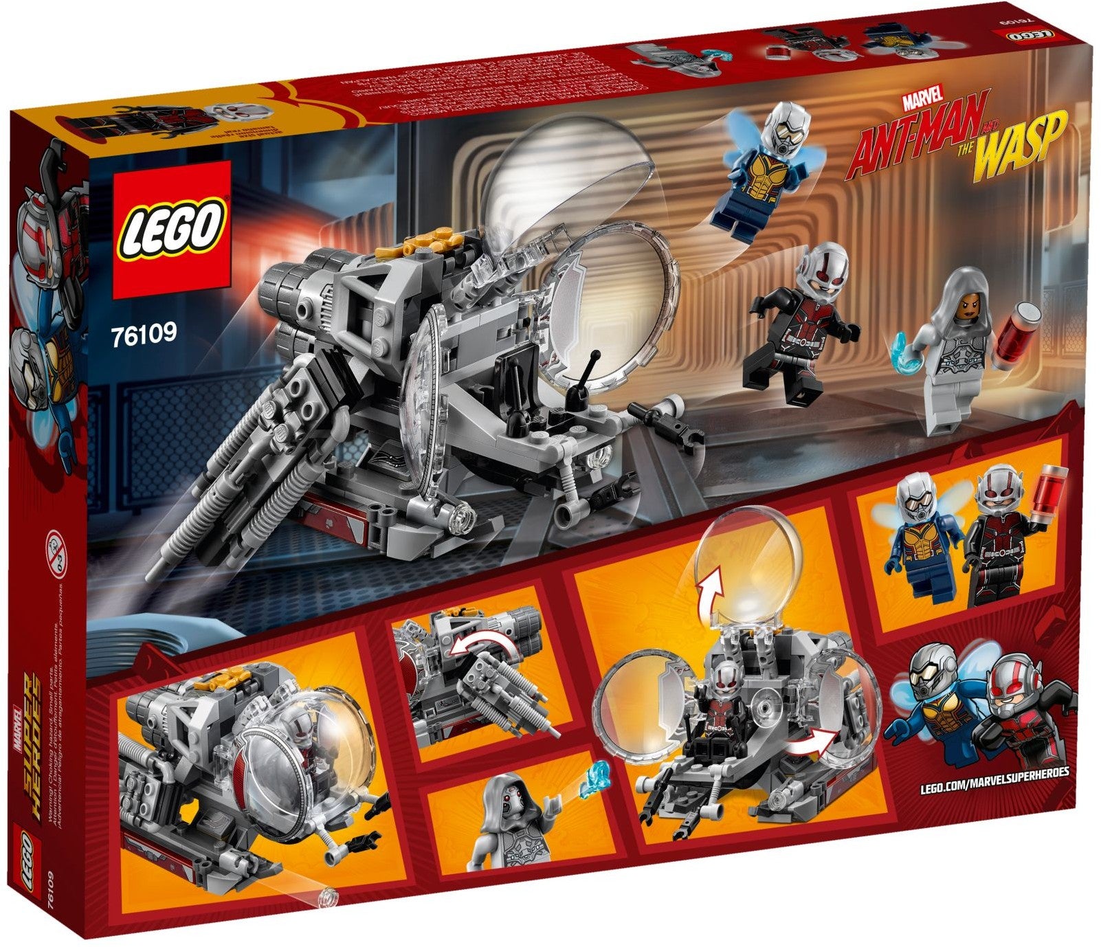 LEGO Marvel Super Heroes Quantum Realm Explorers 76109