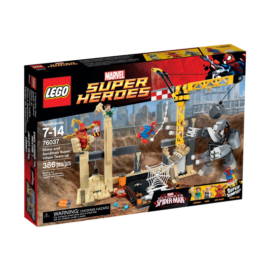 LEGO Marvel Super Heroes Rhino and Sandman Super Villain Team-up 76037