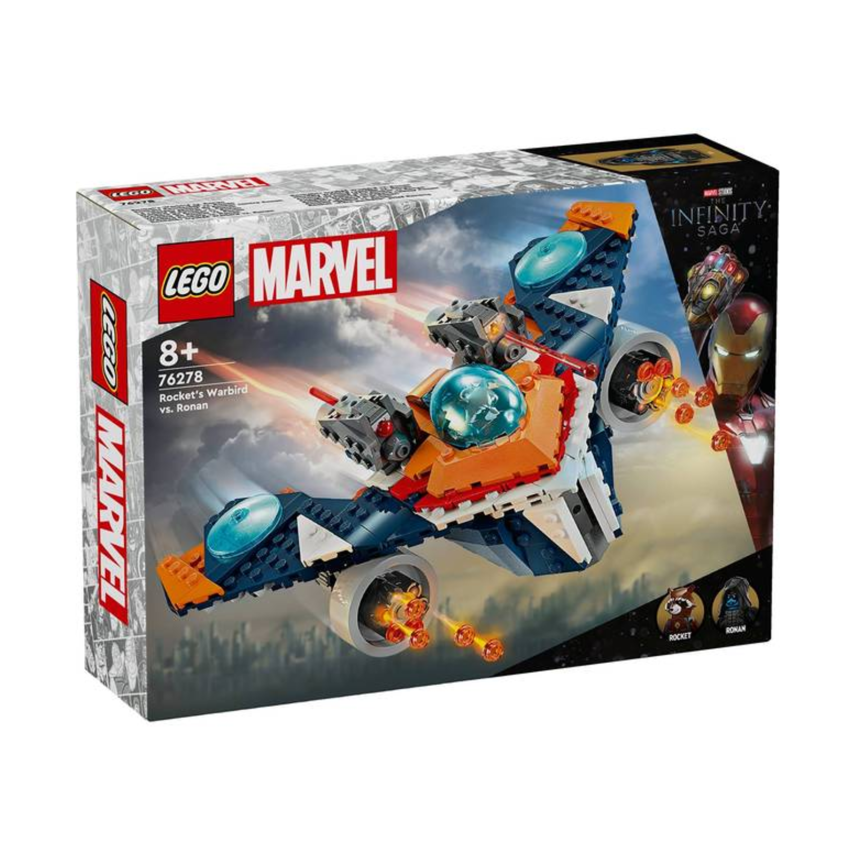 LEGO Marvel Super Heroes Rocket's Warbird vs. Ronan 76278