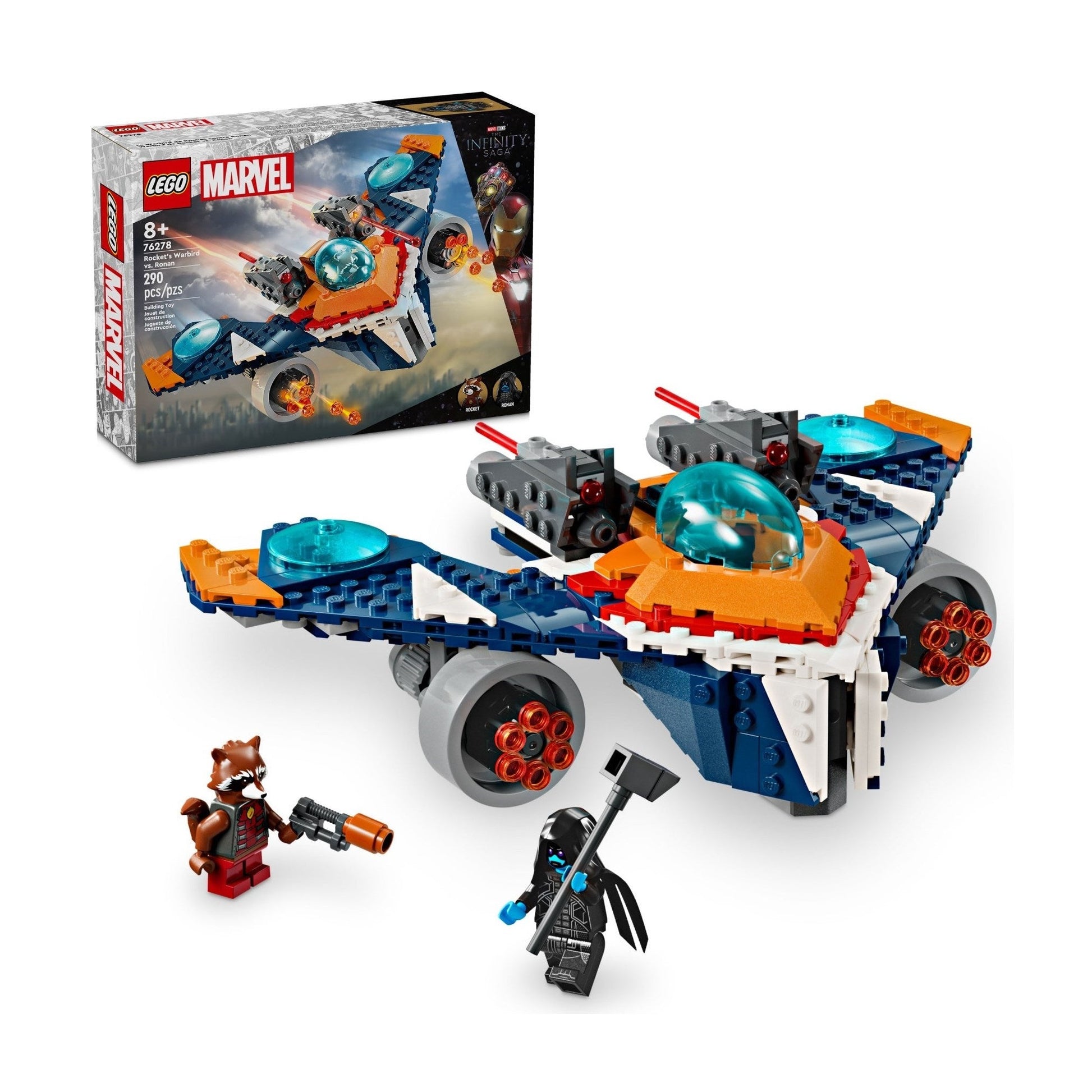 LEGO Marvel Super Heroes Rocket's Warbird vs. Ronan 76278