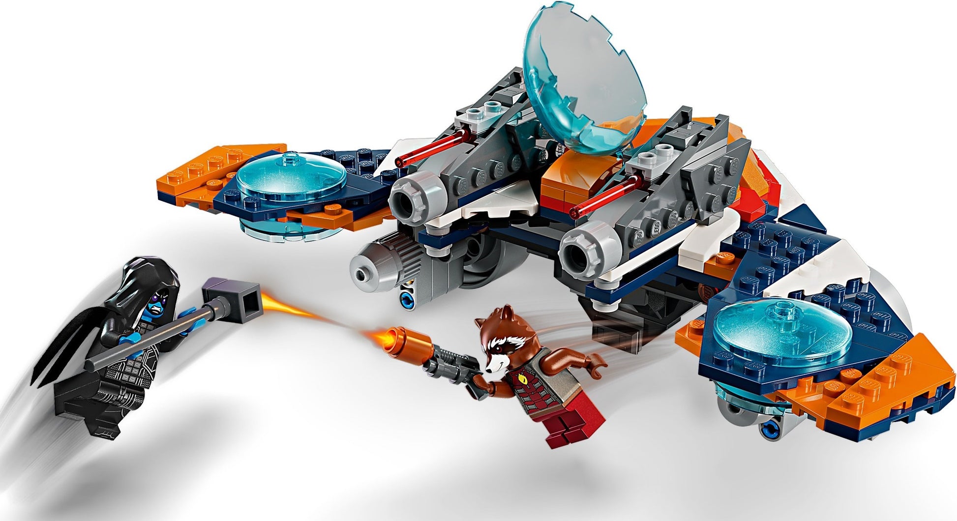 LEGO Marvel Super Heroes Rocket's Warbird vs. Ronan 76278