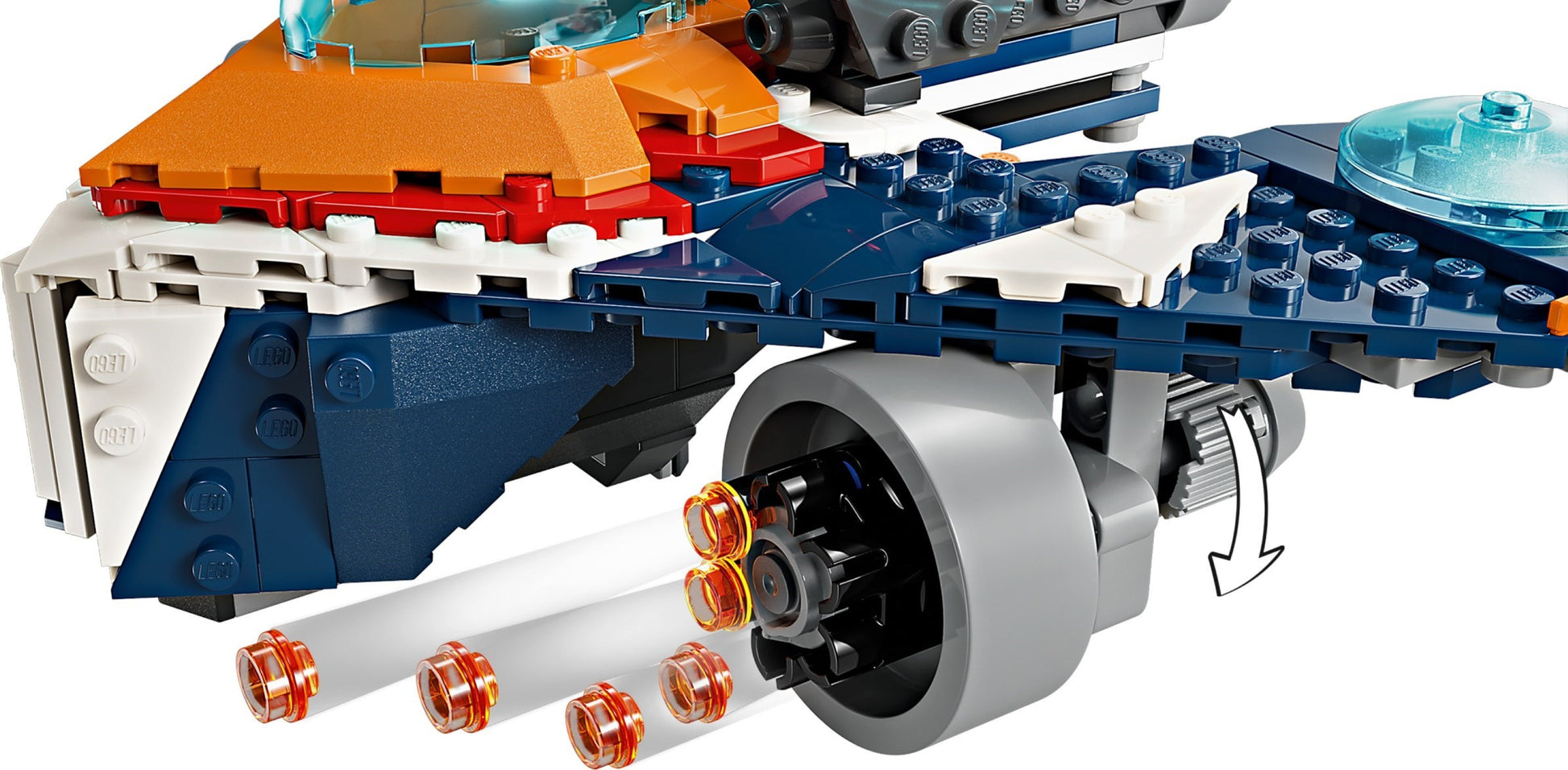 LEGO Marvel Super Heroes Rocket's Warbird vs. Ronan 76278