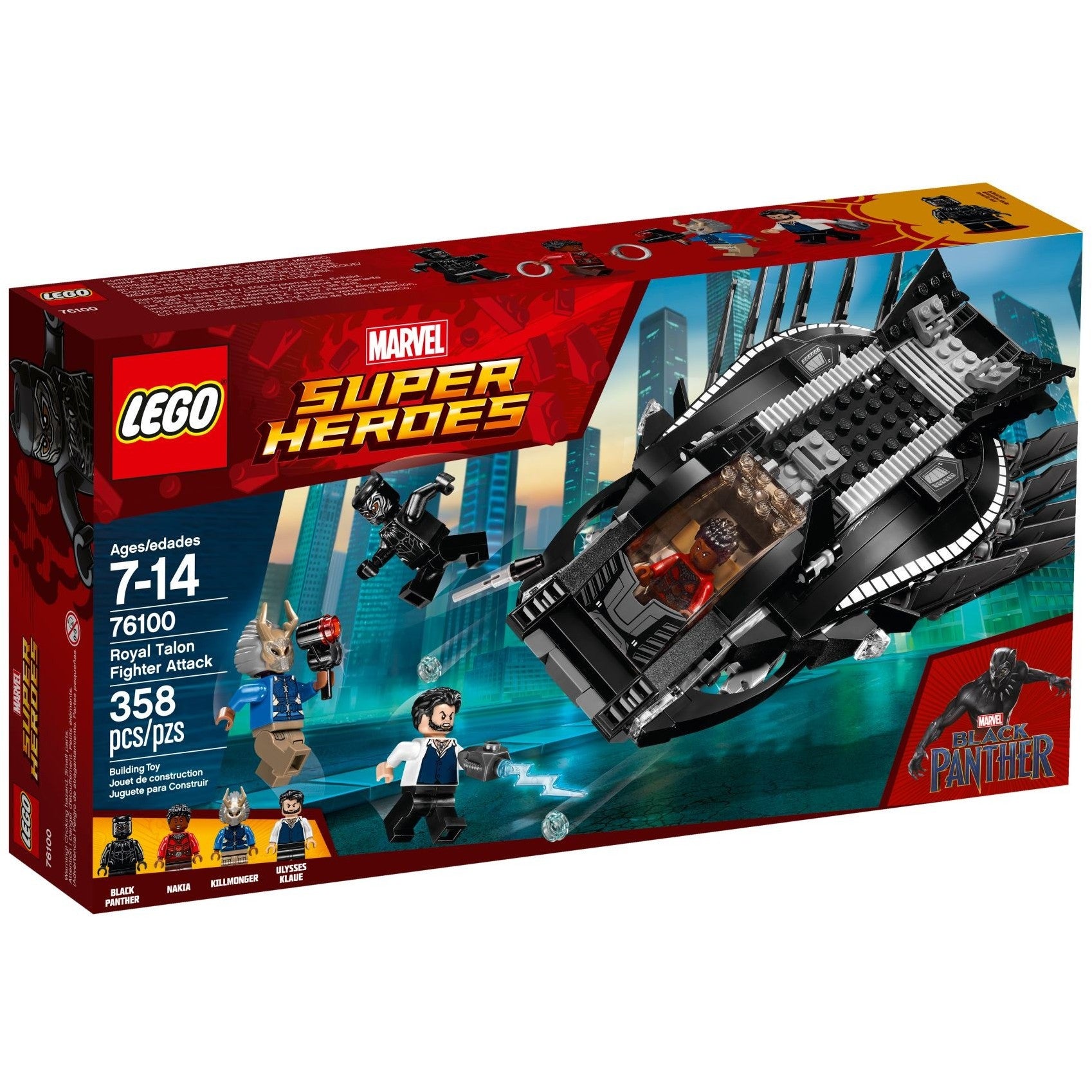 LEGO Marvel Super Heroes Royal Talon Fighter Attack 76100