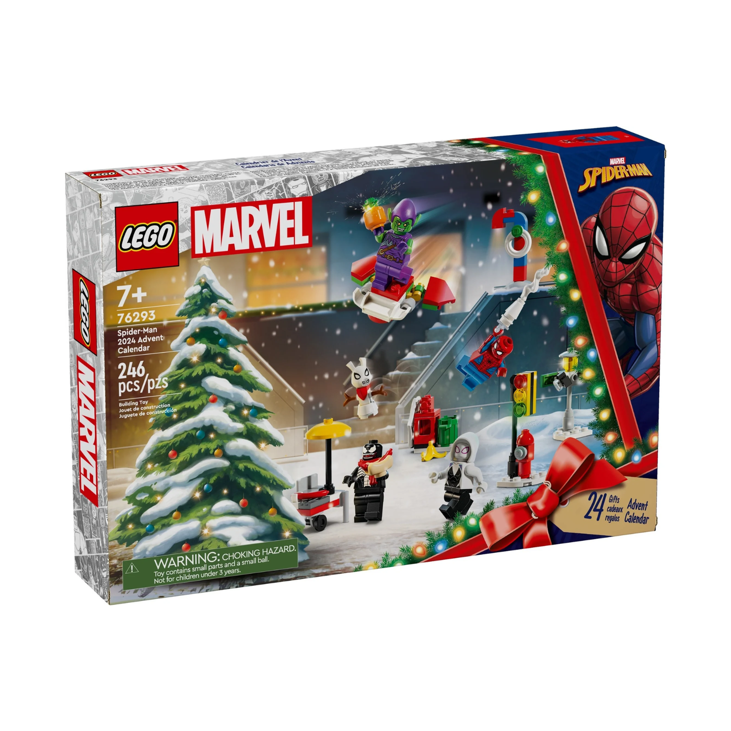 LEGO Marvel Super Heroes Spider-Man 2024 Advent Calendar 76293
