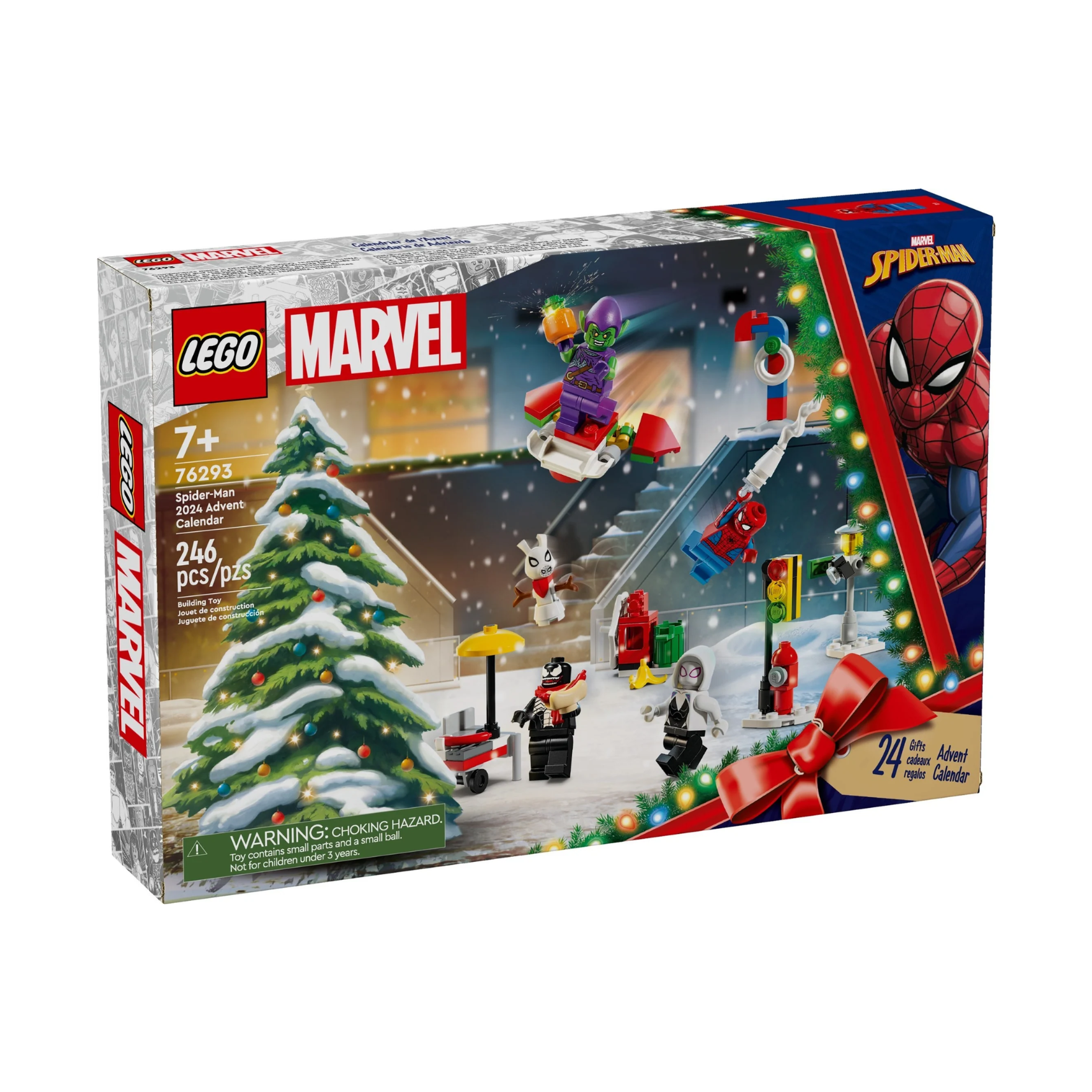 LEGO Marvel Super Heroes Spider-Man 2024 Advent Calendar 76293