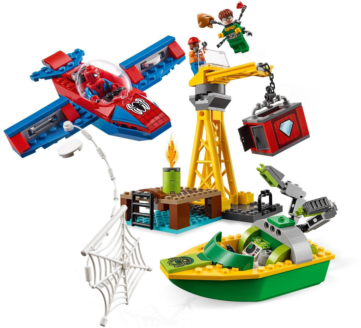 LEGO Marvel Super Heroes Spider-Man: Doc Ock Diamond Heist 76134