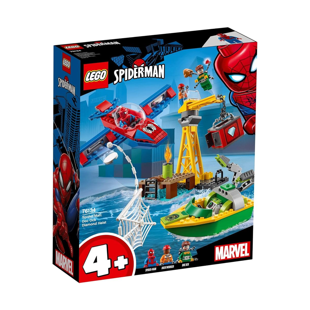 LEGO Marvel Super Heroes Spider-Man: Doc Ock Diamond Heist 76134