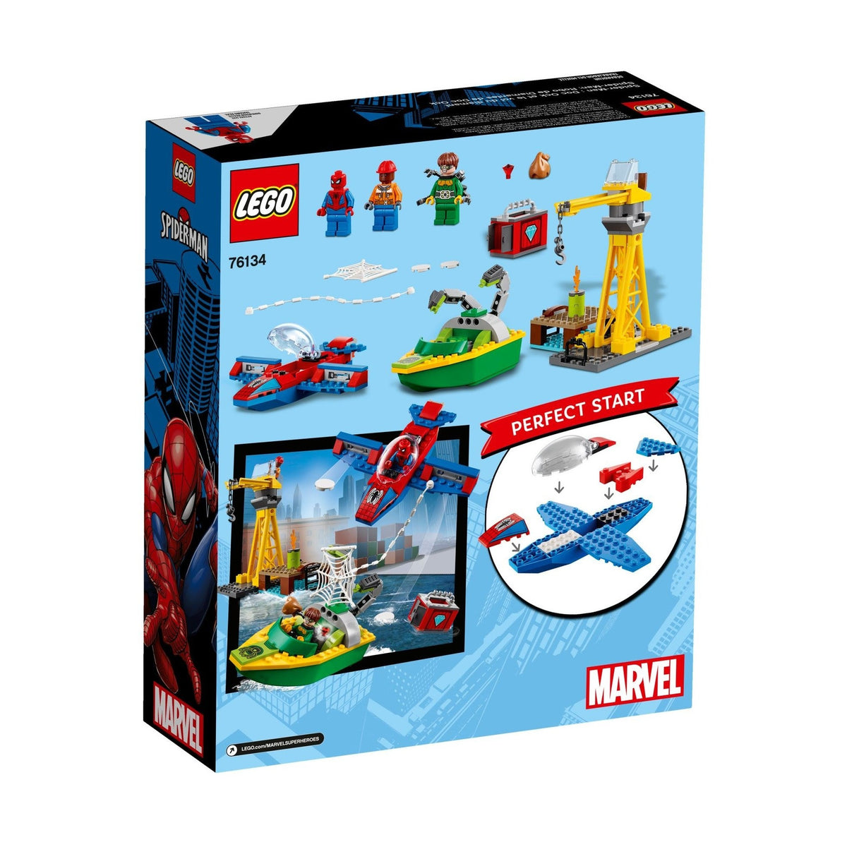 LEGO Marvel Super Heroes Spider-Man: Doc Ock Diamond Heist 76134