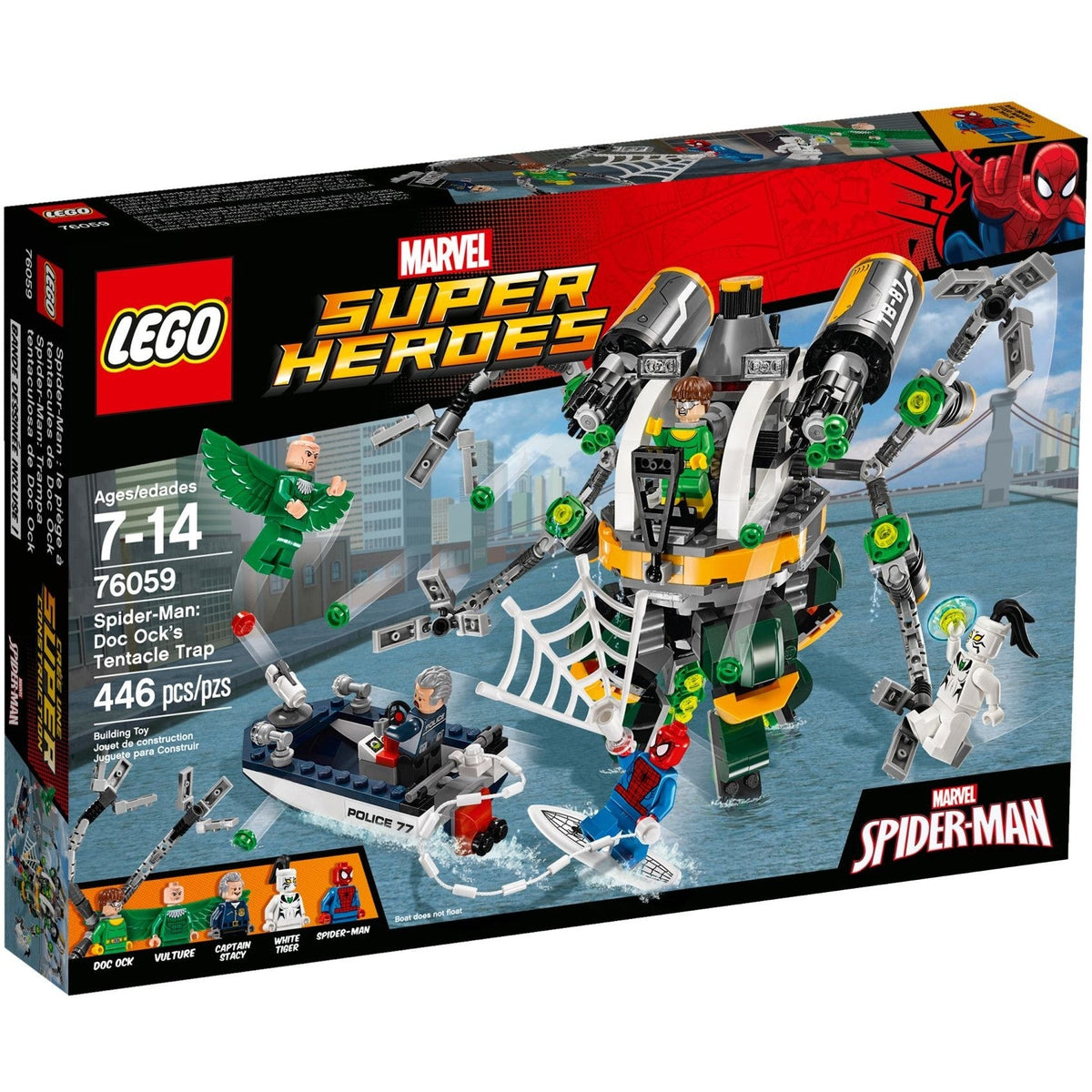 LEGO Marvel Super Heroes Spider-Man: Doc Ock's Tentacle Trap 76059