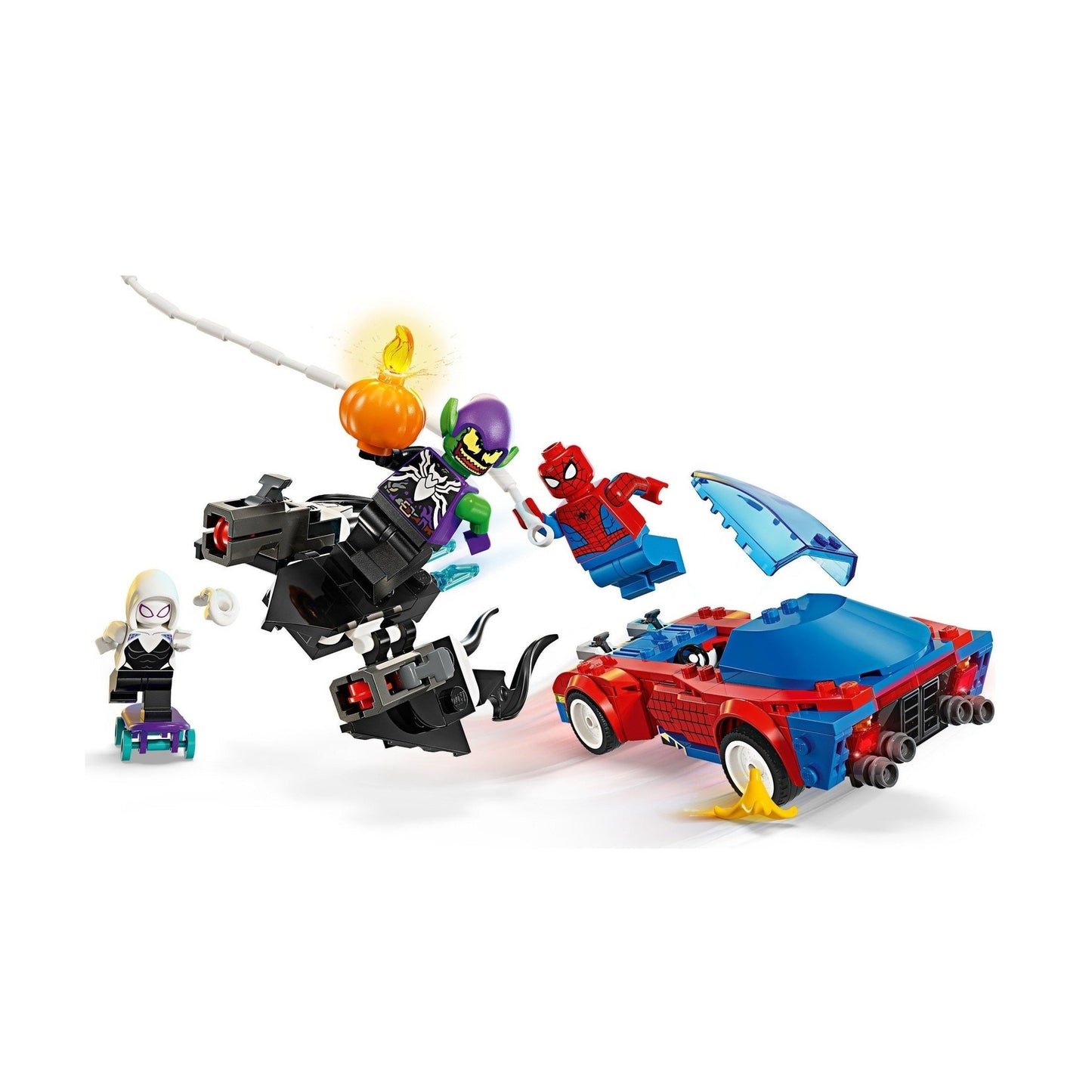 LEGO Marvel Super Heroes Spider-Man Race Car & Venom Green Goblin 76279