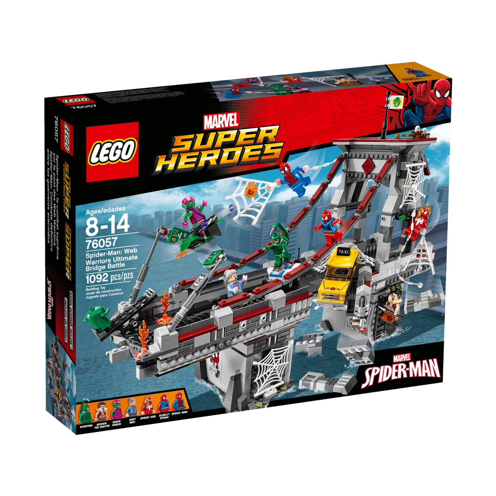 LEGO Marvel Super Heroes Spider-Man: Web Warriors Ultimate Bridge Battle 76057