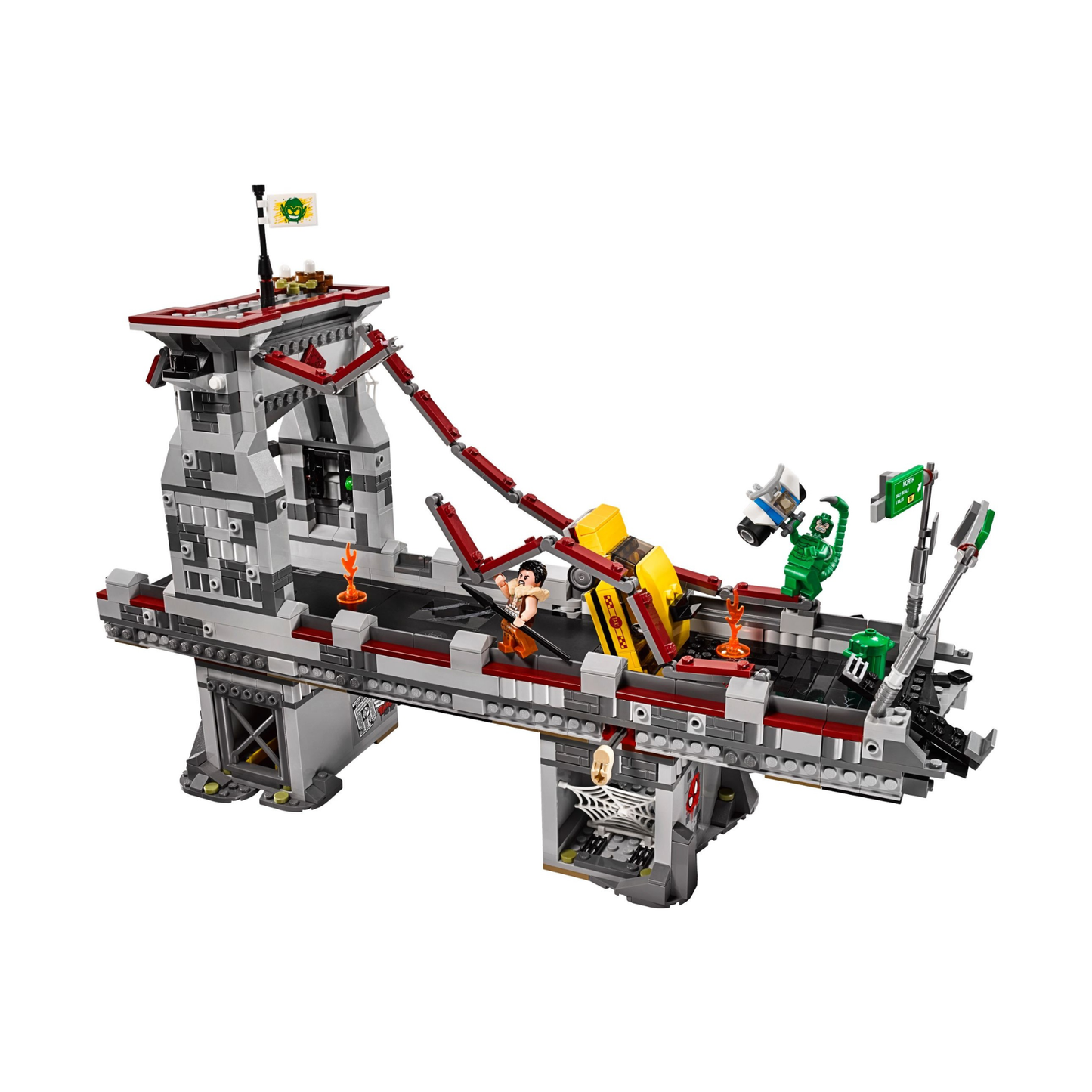 LEGO Marvel Super Heroes Spider-Man: Web Warriors Ultimate Bridge Battle 76057