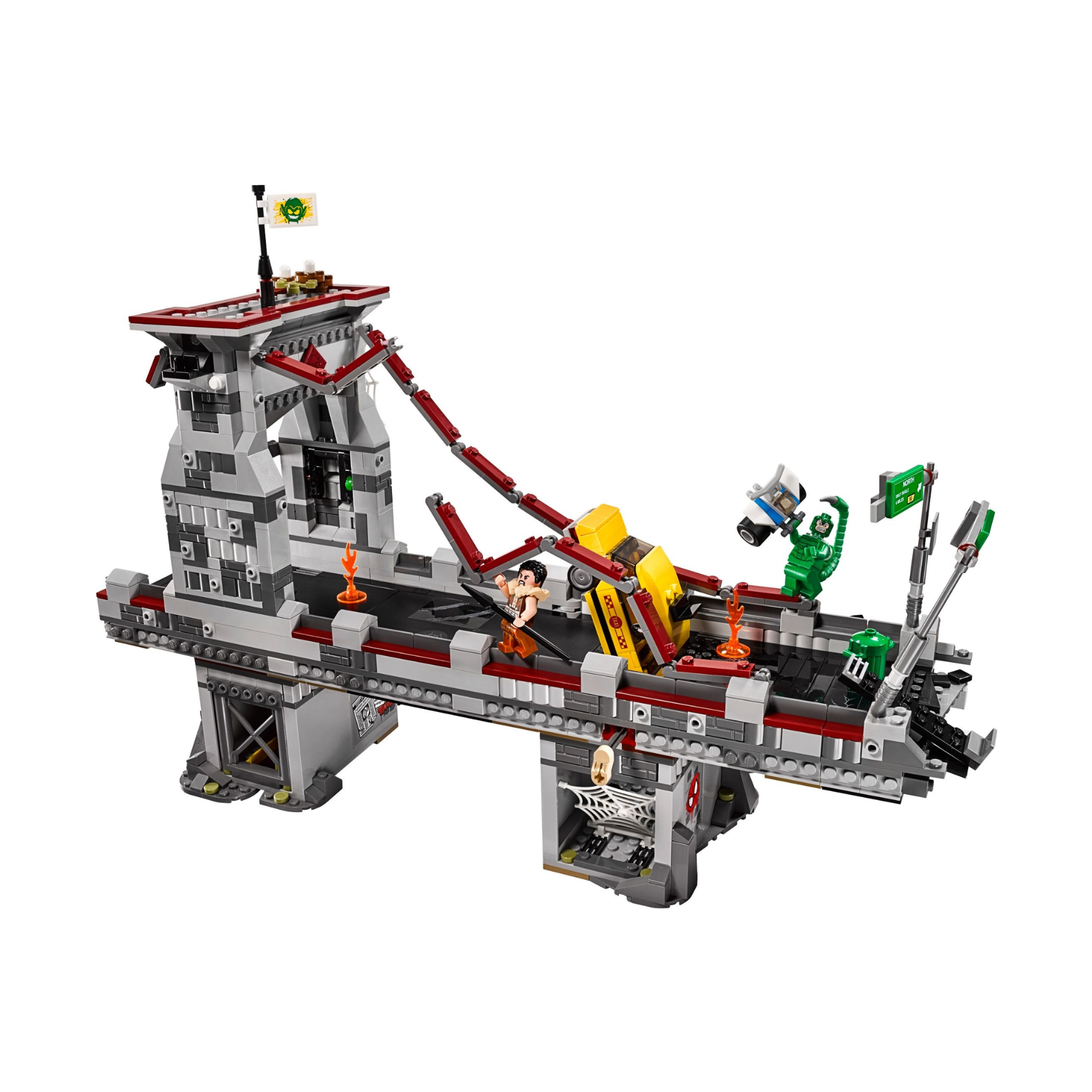 LEGO Marvel Super Heroes Spider-Man: Web Warriors Ultimate Bridge Battle 76057