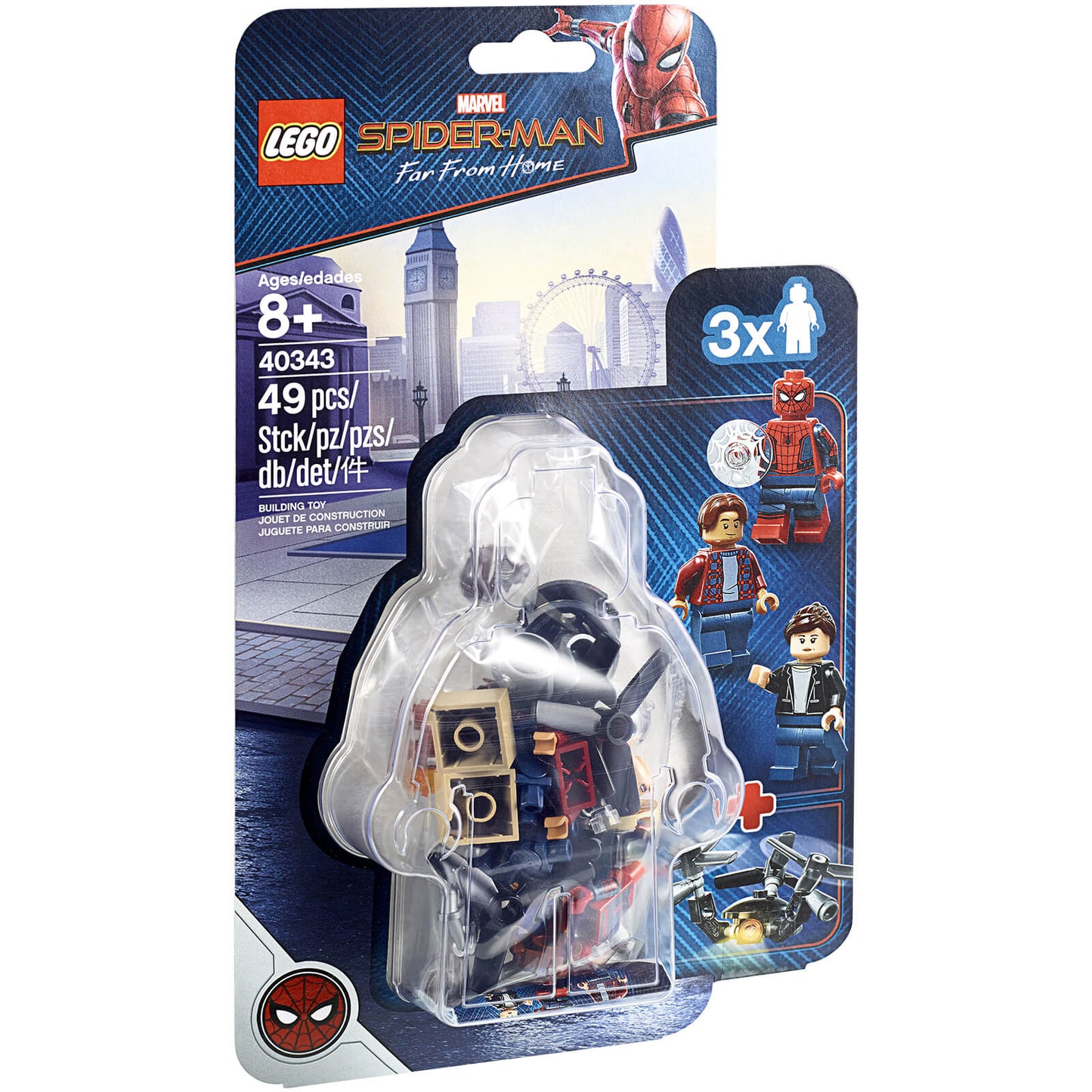 LEGO Marvel Super Heroes Spider-Man and the Museum Break-In 40343