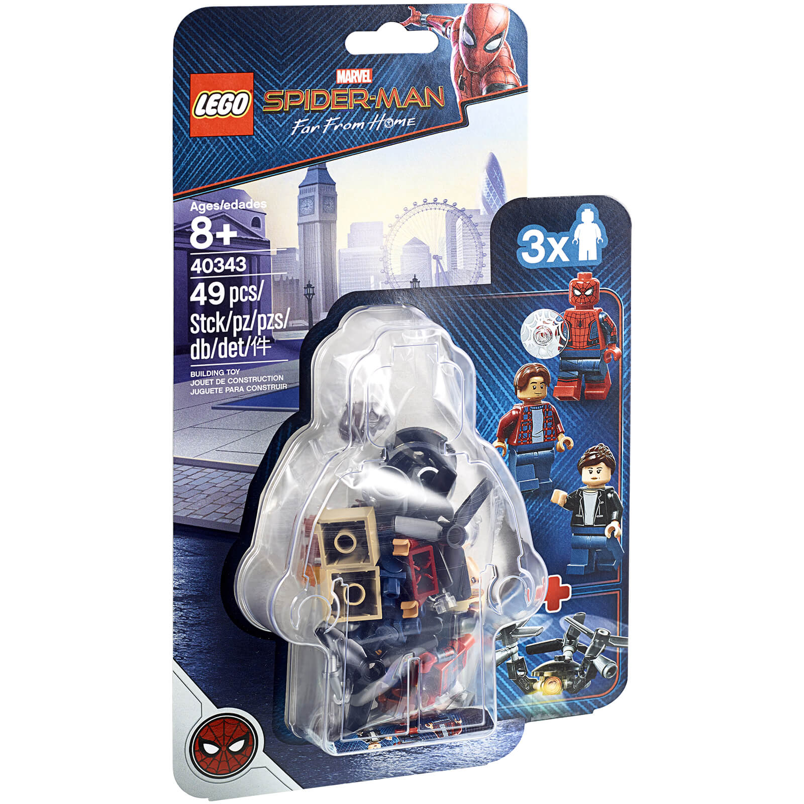 LEGO Marvel Super Heroes Spider-Man and the Museum Break-In 40343