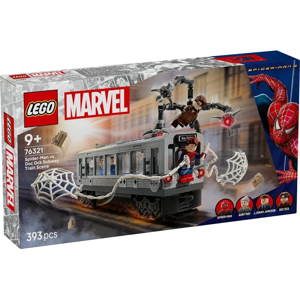 LEGO Marvel Super Heroes Spider-Man vs. Doc Ock Subway Train Scene 76321