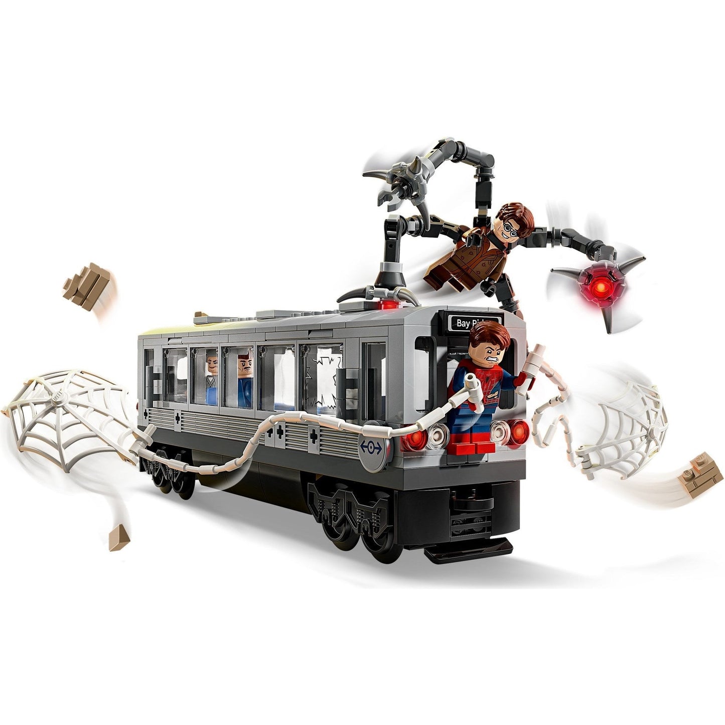 LEGO Marvel Super Heroes Spider-Man vs. Doc Ock Subway Train Scene 76321