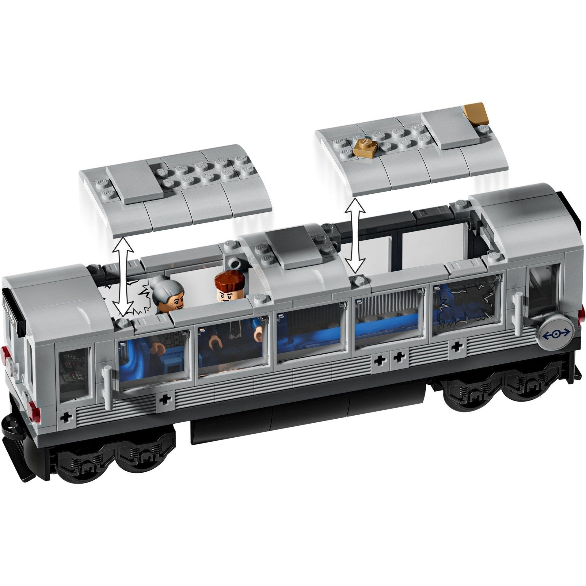 LEGO Marvel Super Heroes Spider-Man vs. Doc Ock Subway Train Scene 76321