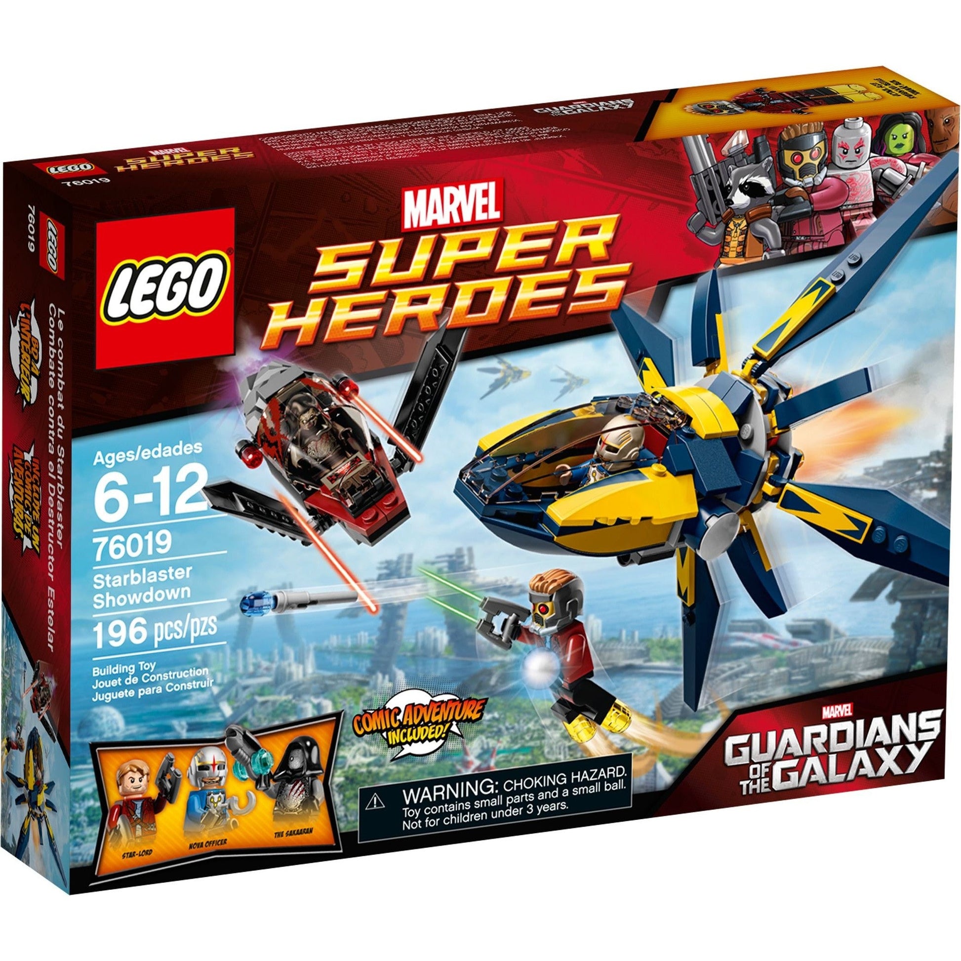 LEGO Marvel Super Heroes Starblaster Showdown 76019