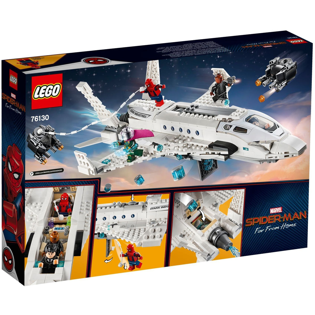 LEGO Marvel Super Heroes Stark Jet and the Drone Attack 76130