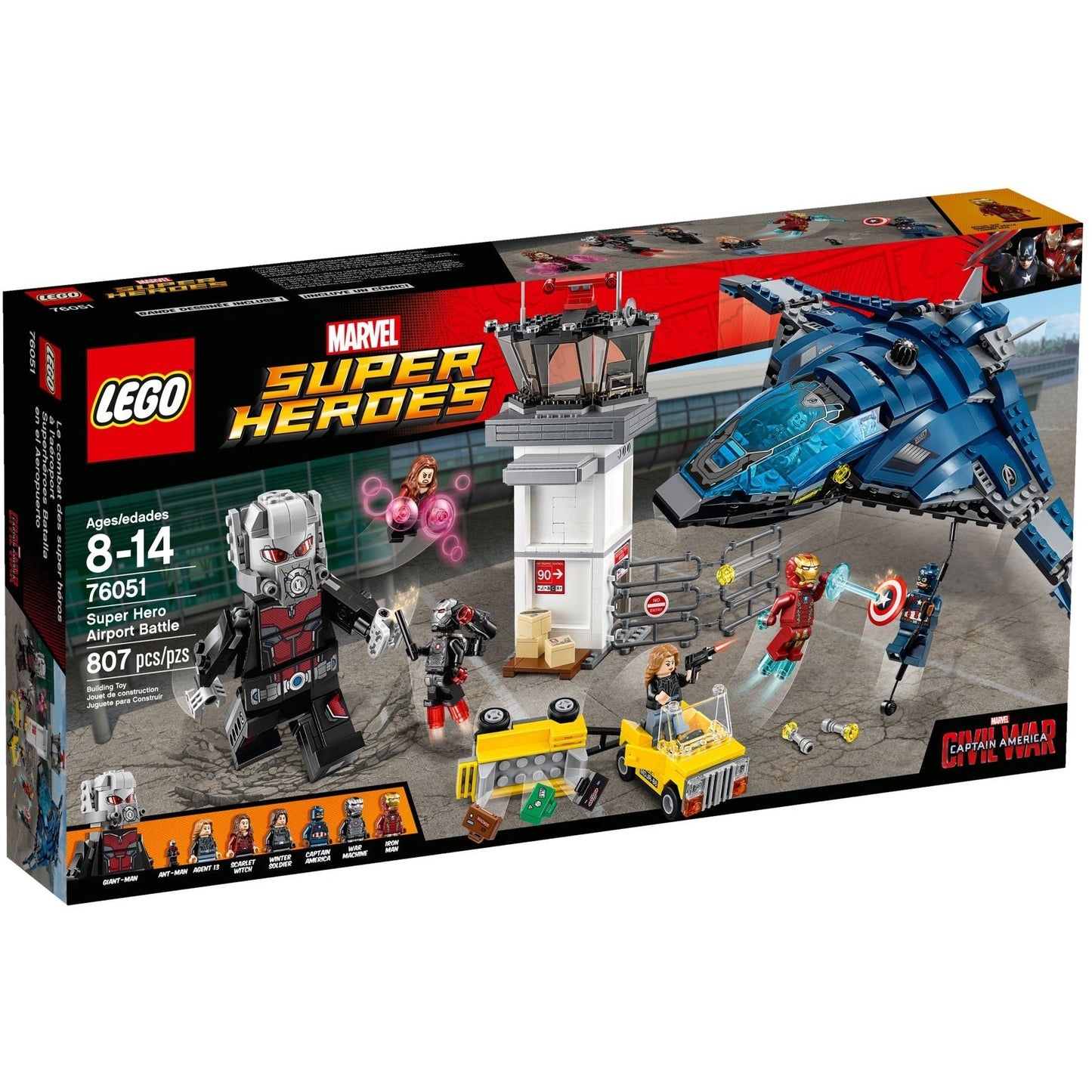LEGO Marvel Super Heroes Super Hero Airport Battle 76051
