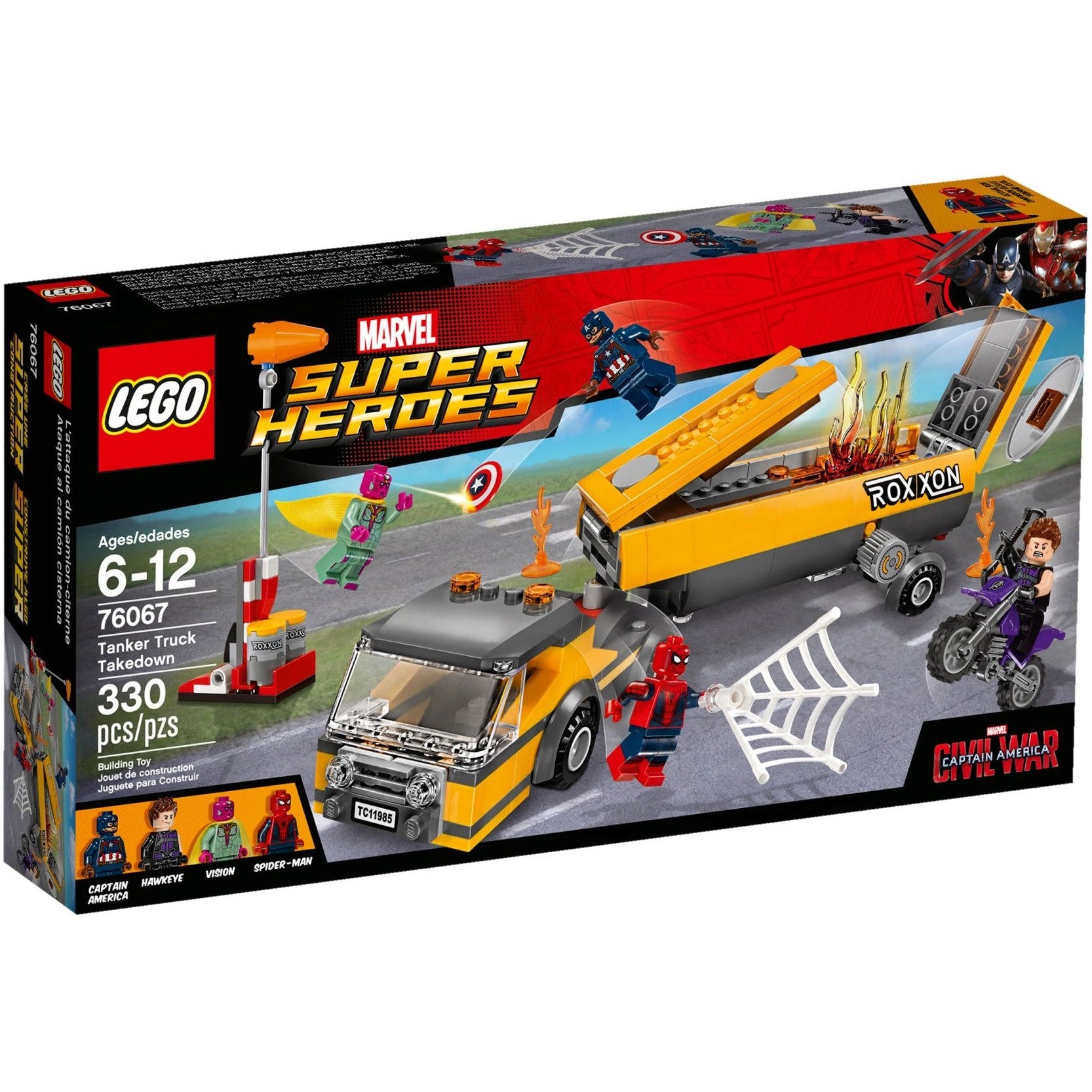 LEGO Marvel Super Heroes Tanker Truck Takedown 76067