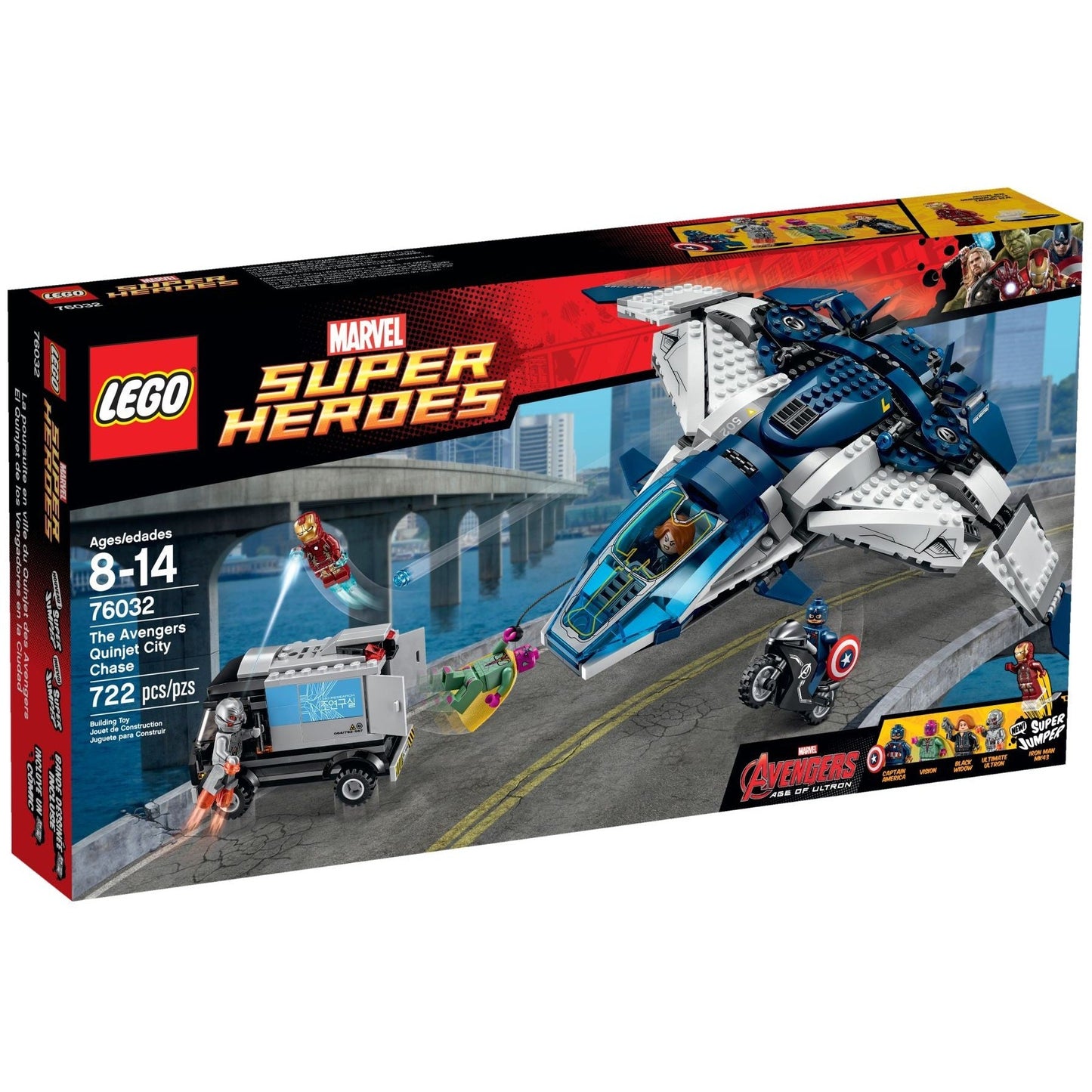 LEGO Marvel Super Heroes The Avengers Quinjet City Chase 76032