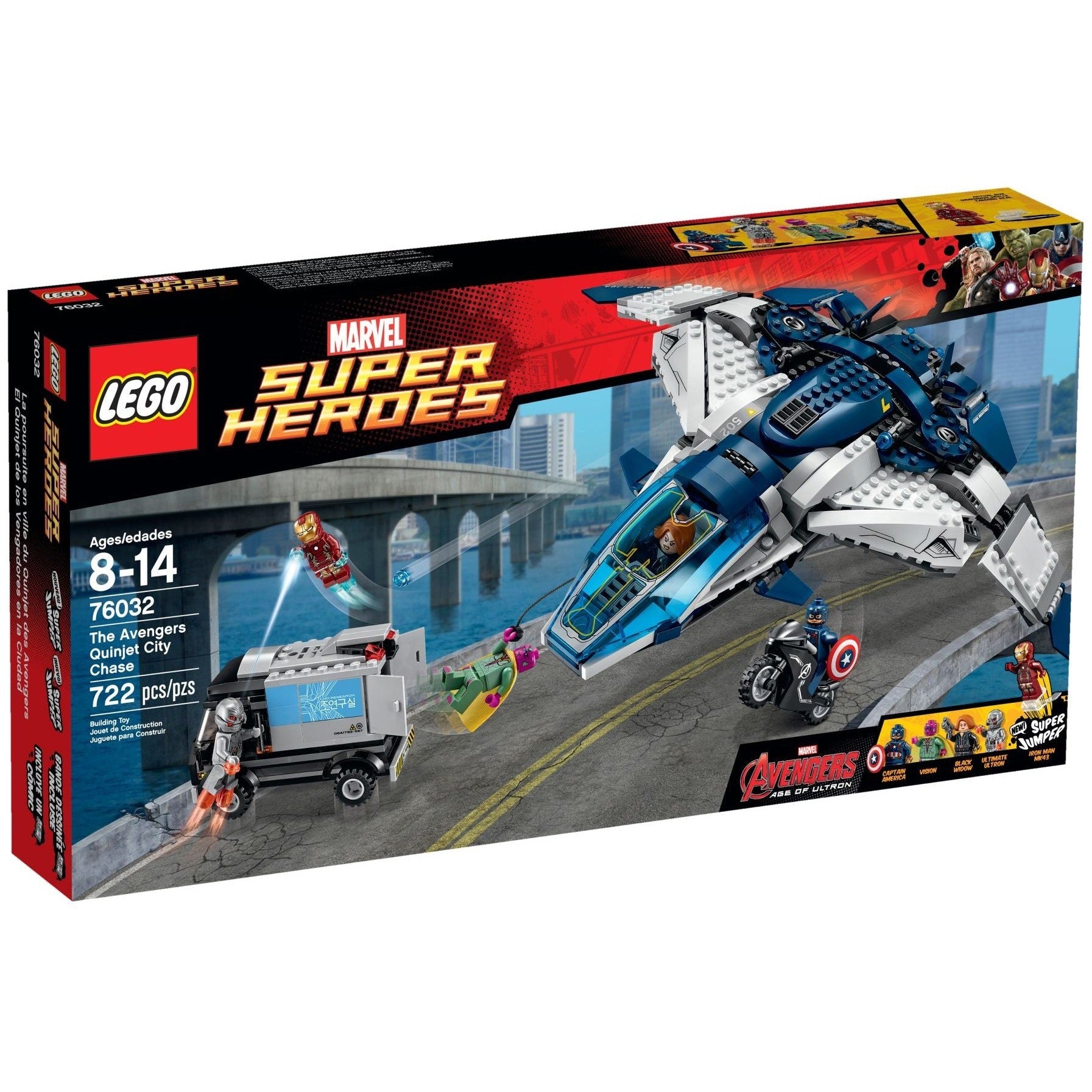 LEGO Marvel Super Heroes The Avengers Quinjet City Chase 76032