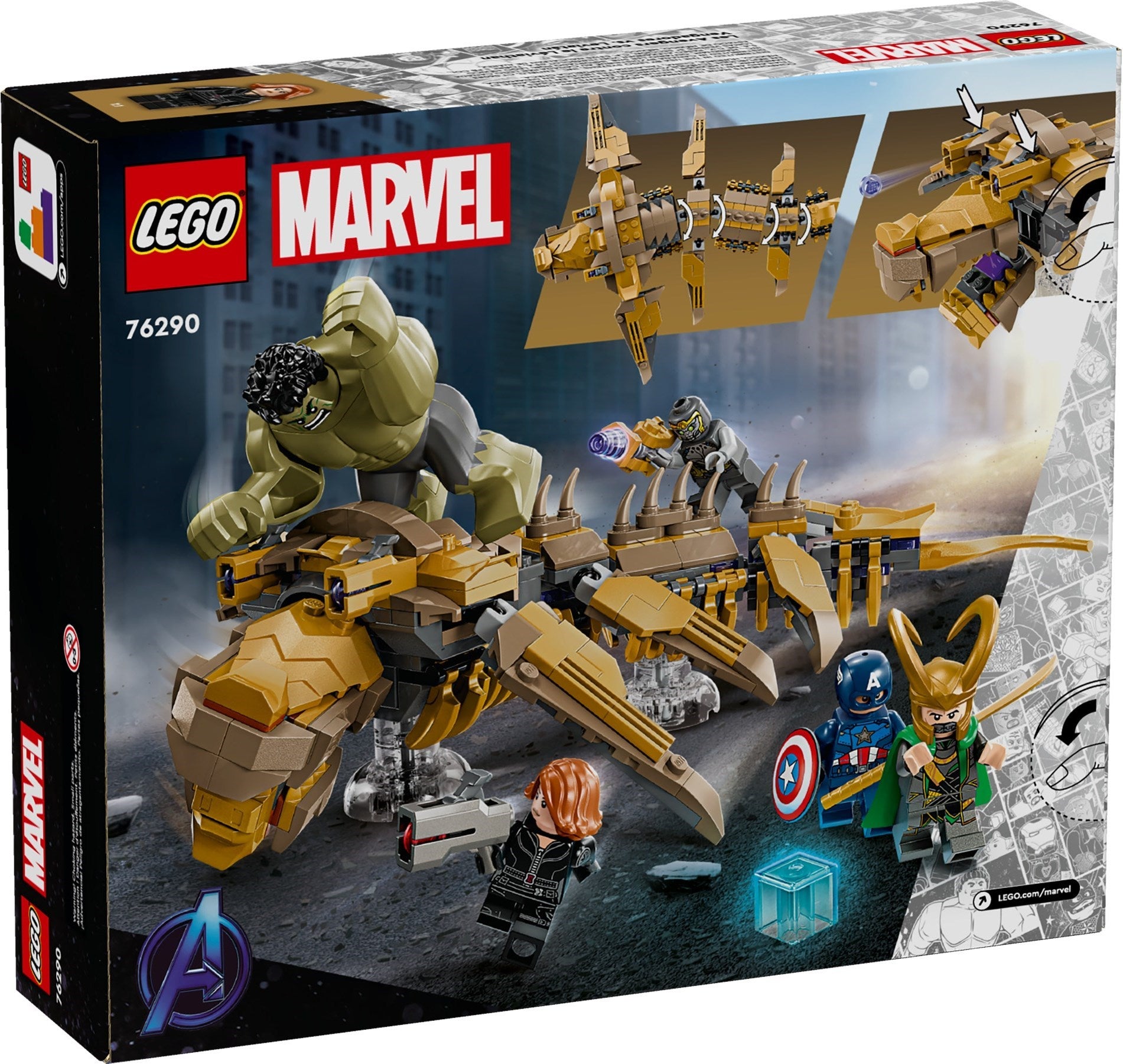 LEGO Marvel Super Heroes The Avengers vs. The Leviathan 76290