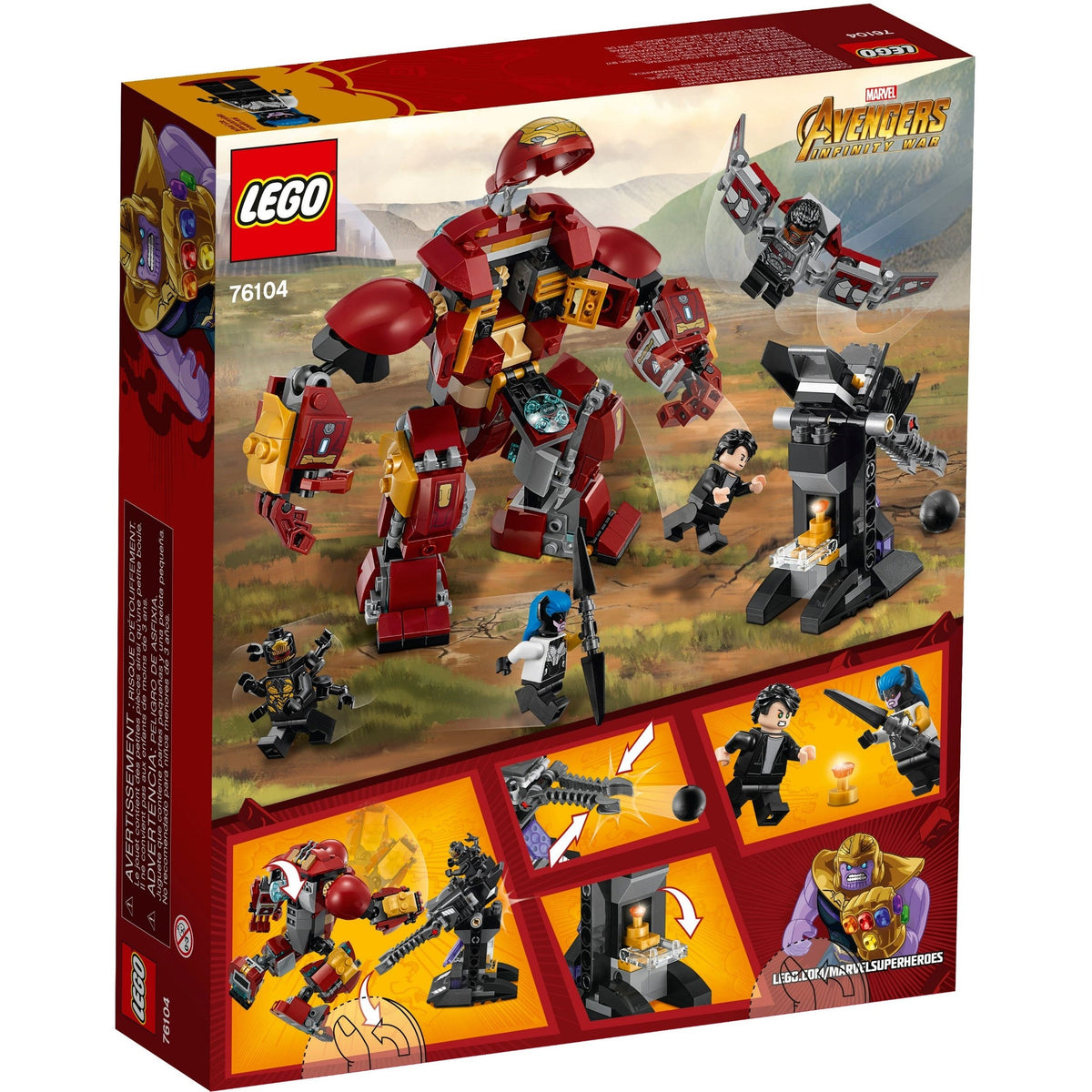 LEGO Marvel Super Heroes The Hulkbuster Smash-Up 76104