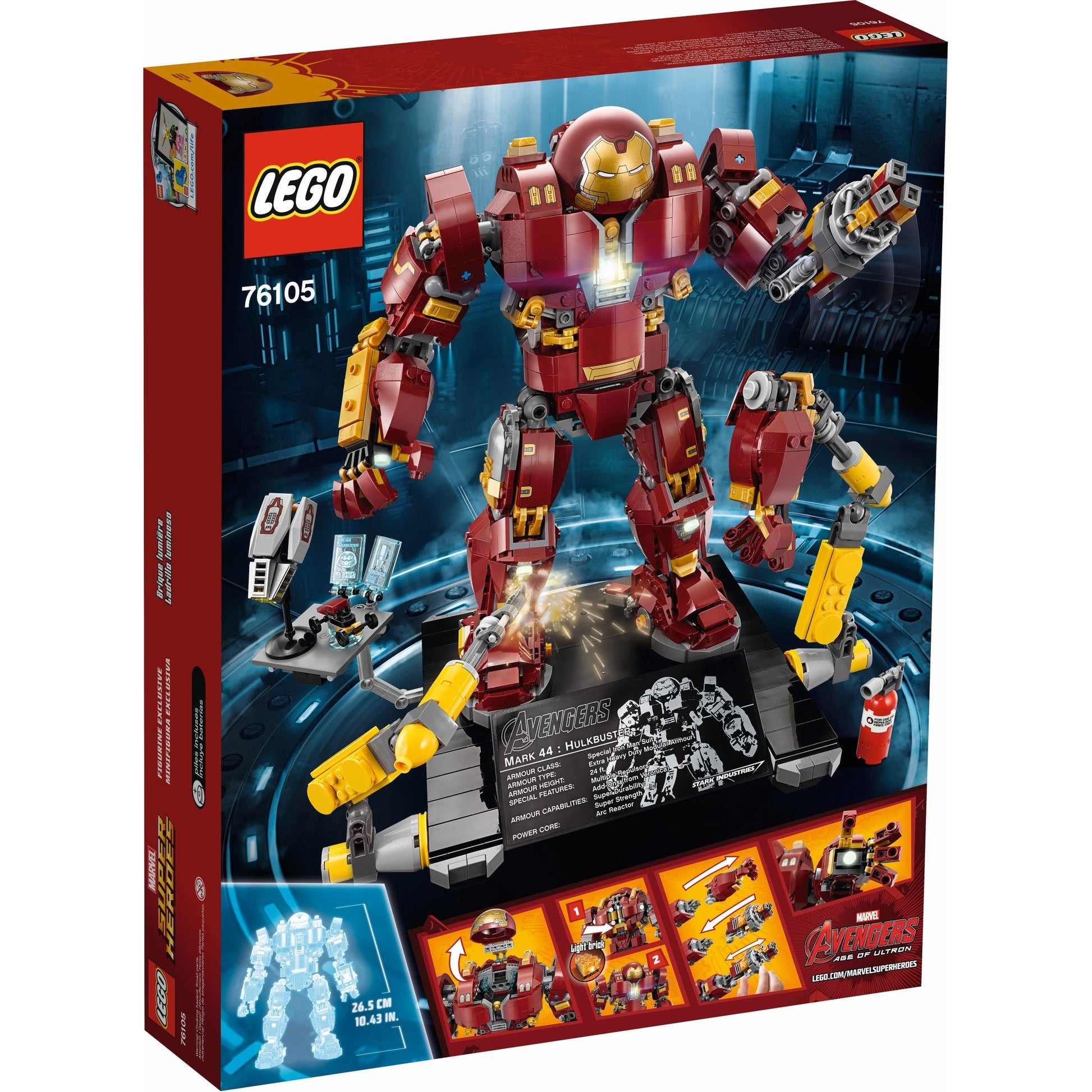 LEGO Marvel Super Heroes The Hulkbuster: Ultron Edition 76105