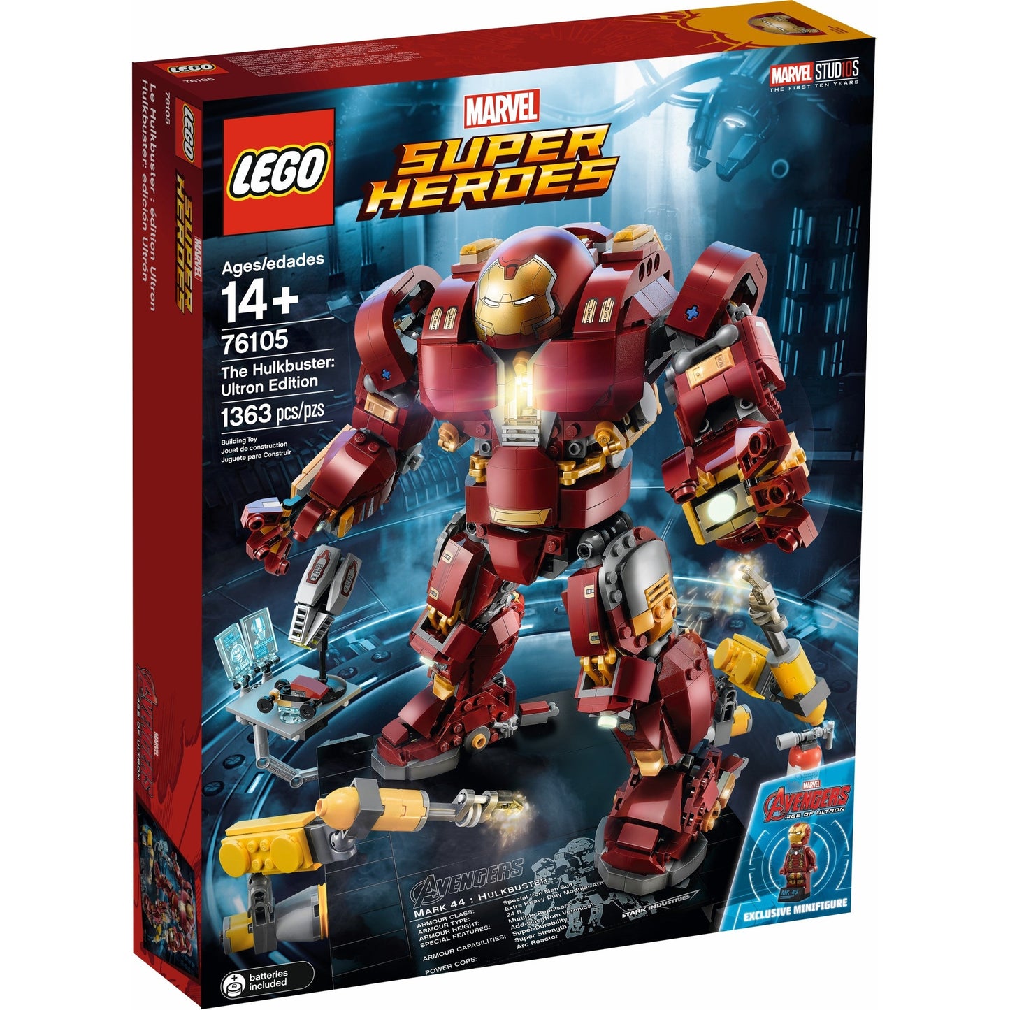 LEGO Marvel Super Heroes The Hulkbuster: Ultron Edition 76105