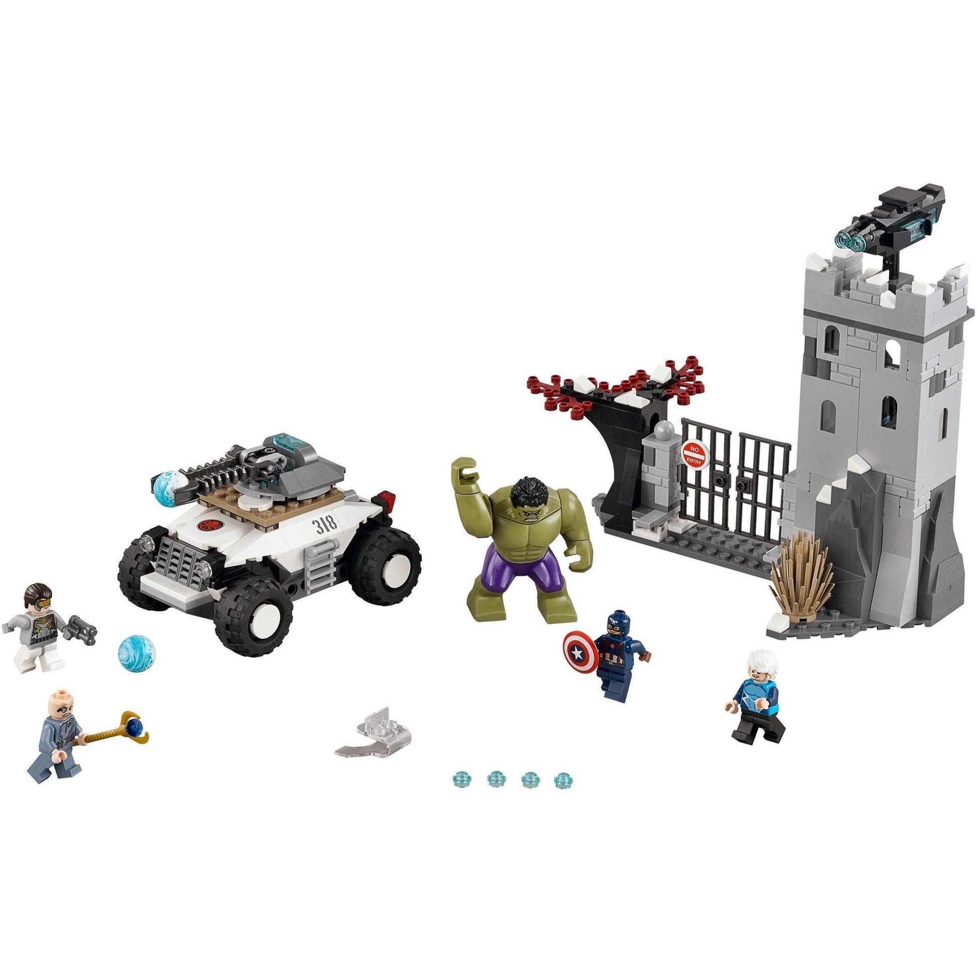 LEGO Marvel Super Heroes The Hydra Fortress Smash 76041