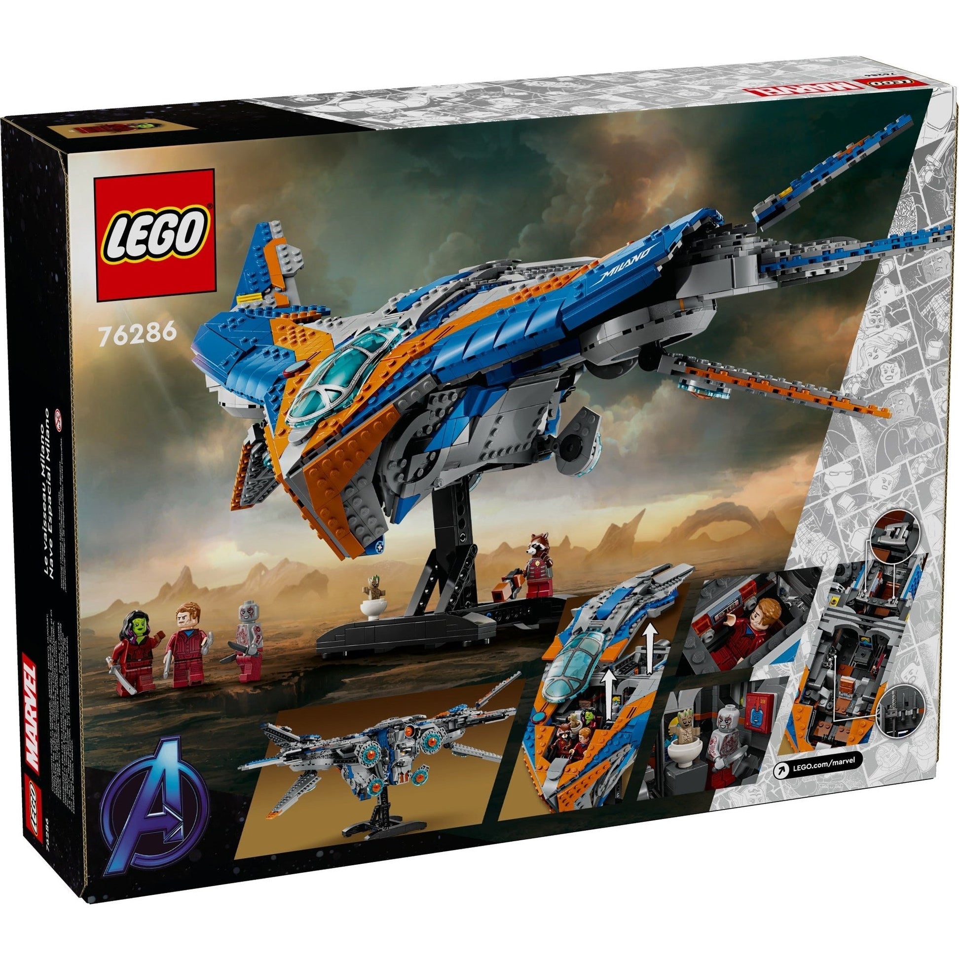 LEGO Marvel Super Heroes The Milano Spaceship 76286
